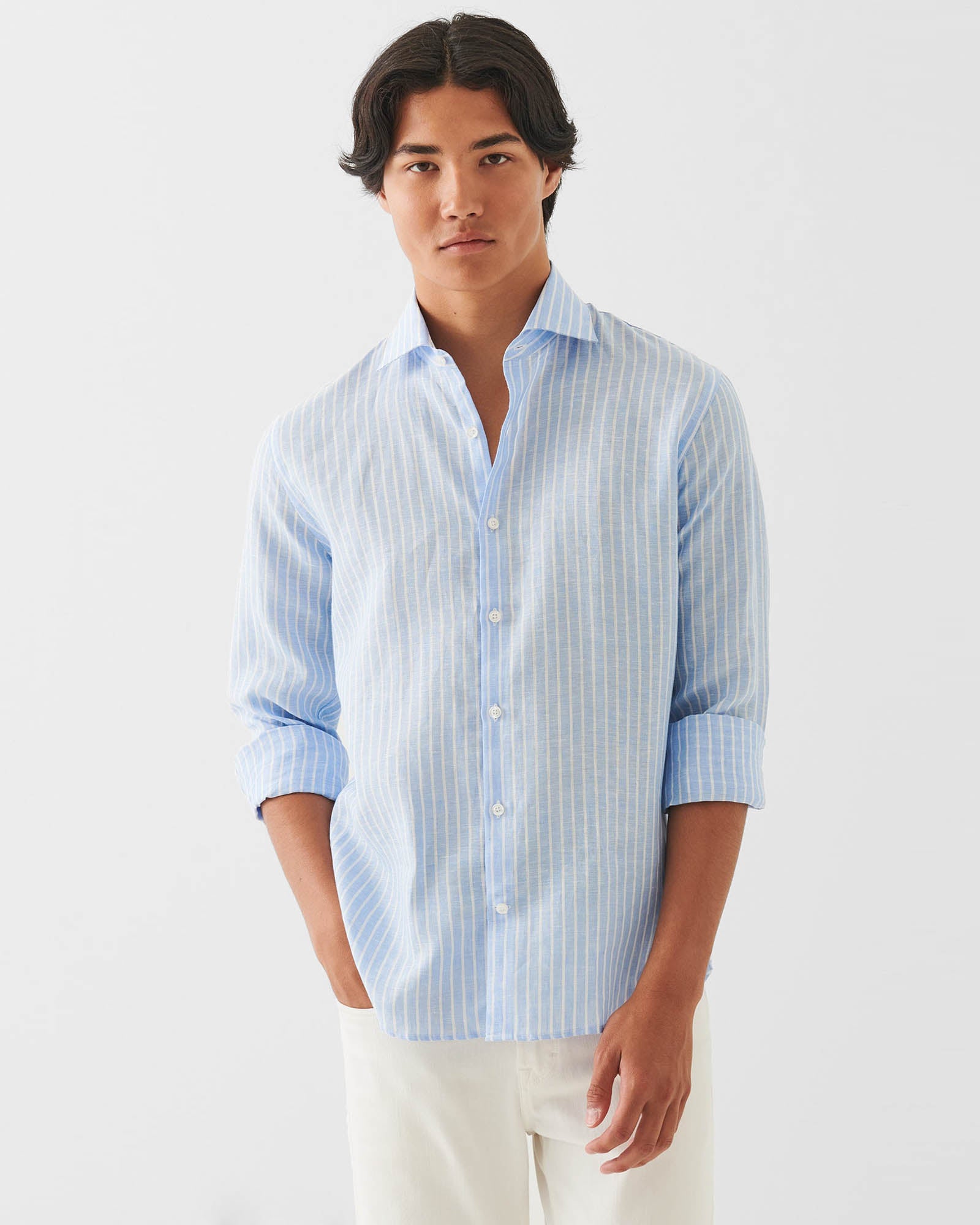 Linen Stripe Shirt