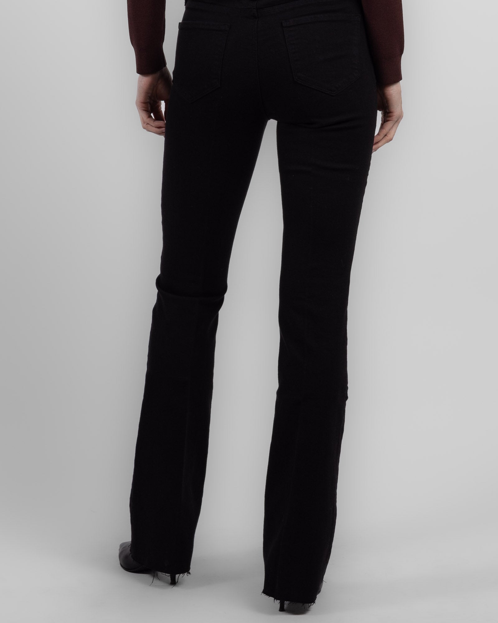 Ruth High Rise Raw Hem Jeans