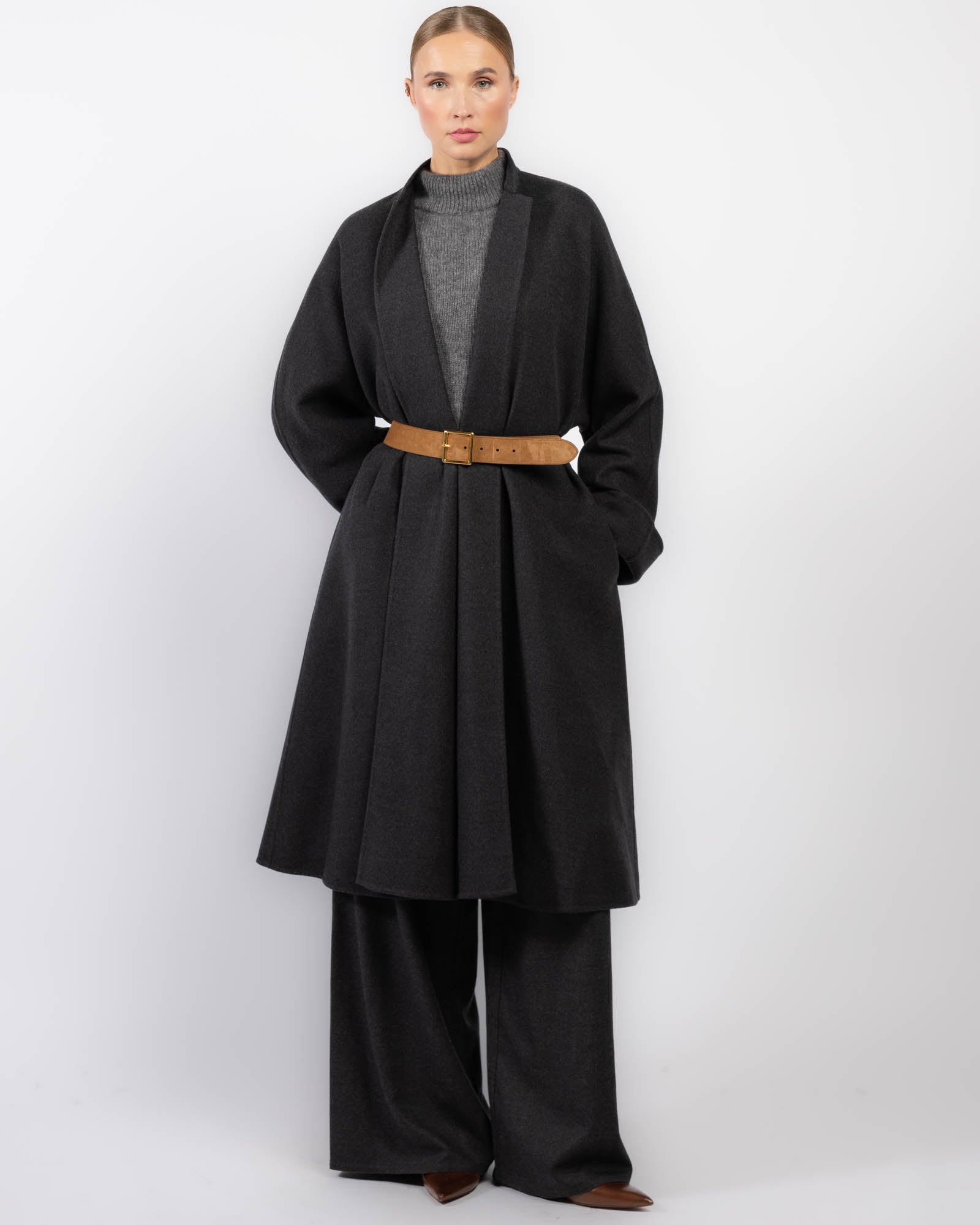 Doubleface Kimono Coat