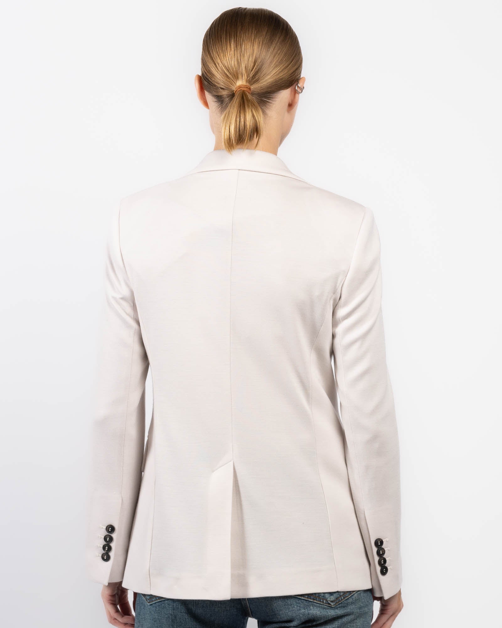 Blazer With Hooded Bib