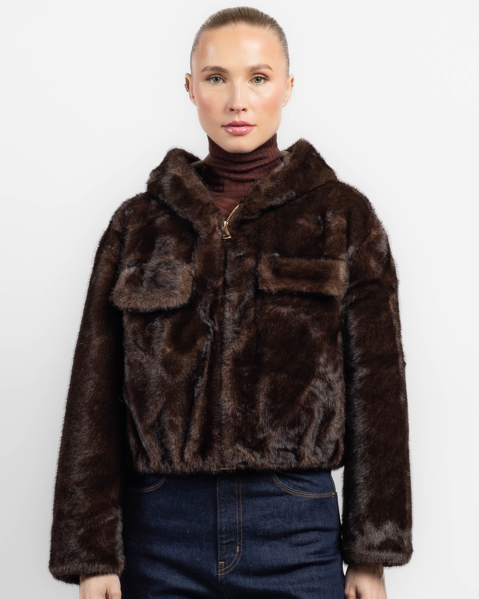 Faux Fur Coat
