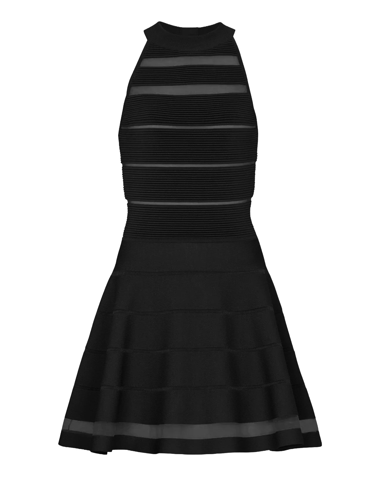 Stripe Flare Dress