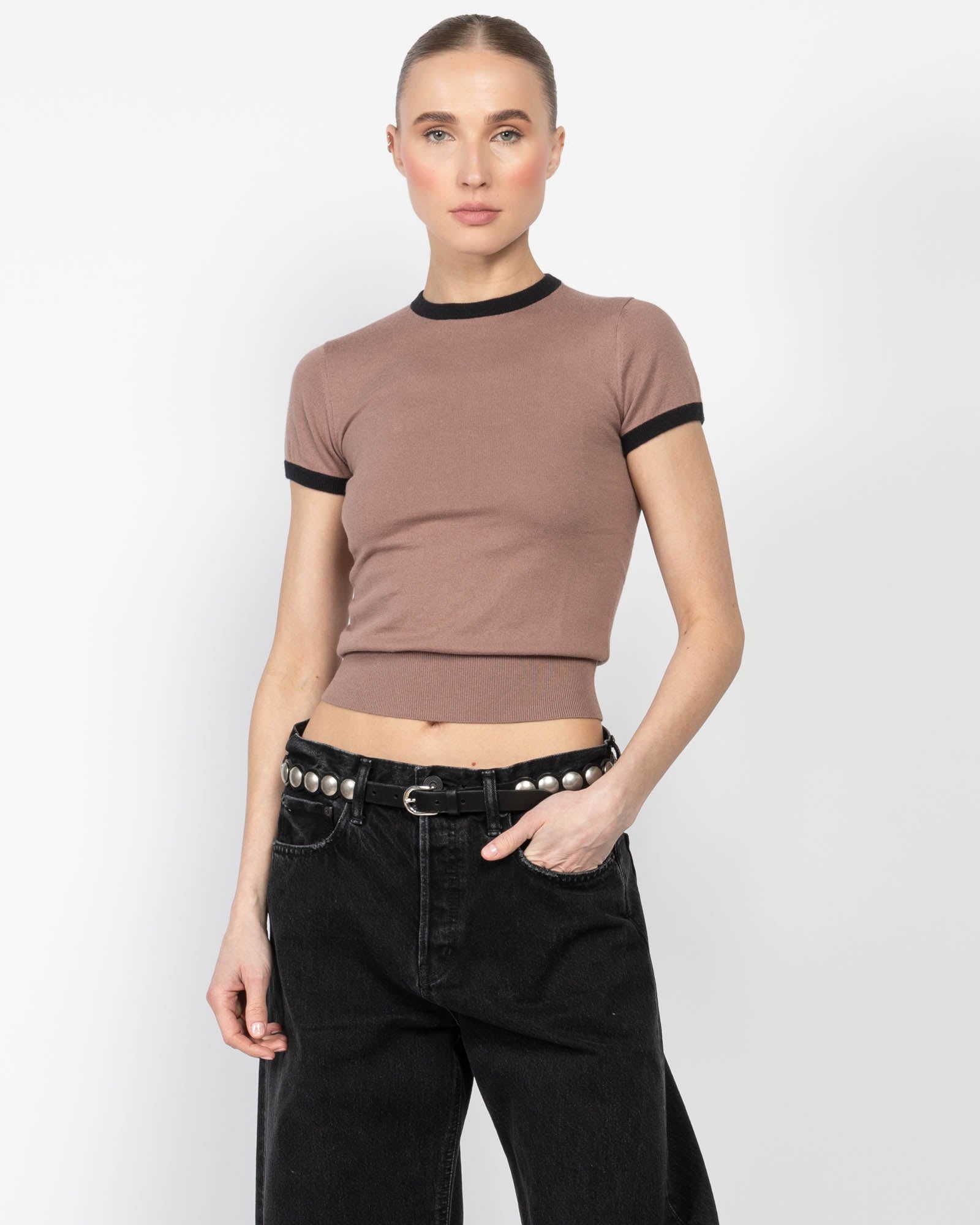 EXTREME CASHMERE n339 chloe n°339 Chloe Cotton-Cashmere Top