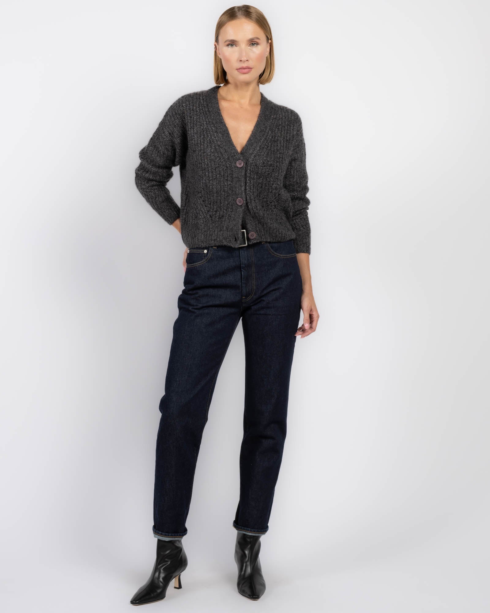 V Neck Cardigan