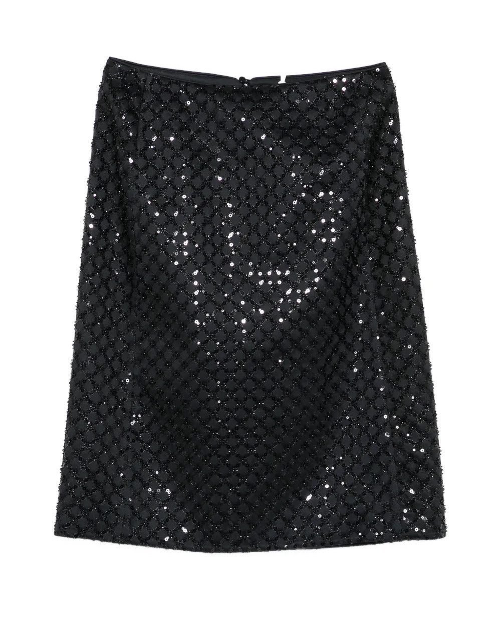 Sparkling Statement Midi Skirt