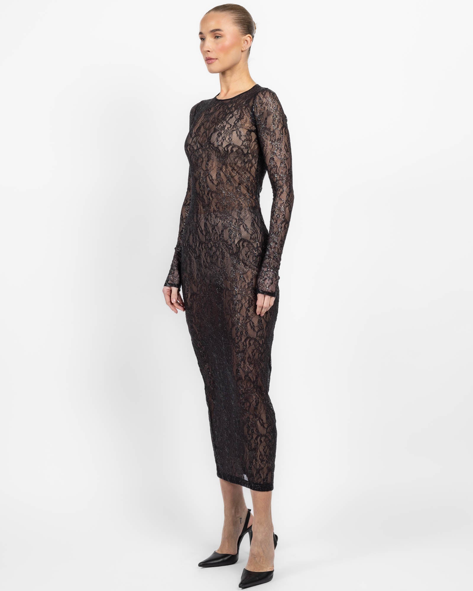 Lace Midi Dress