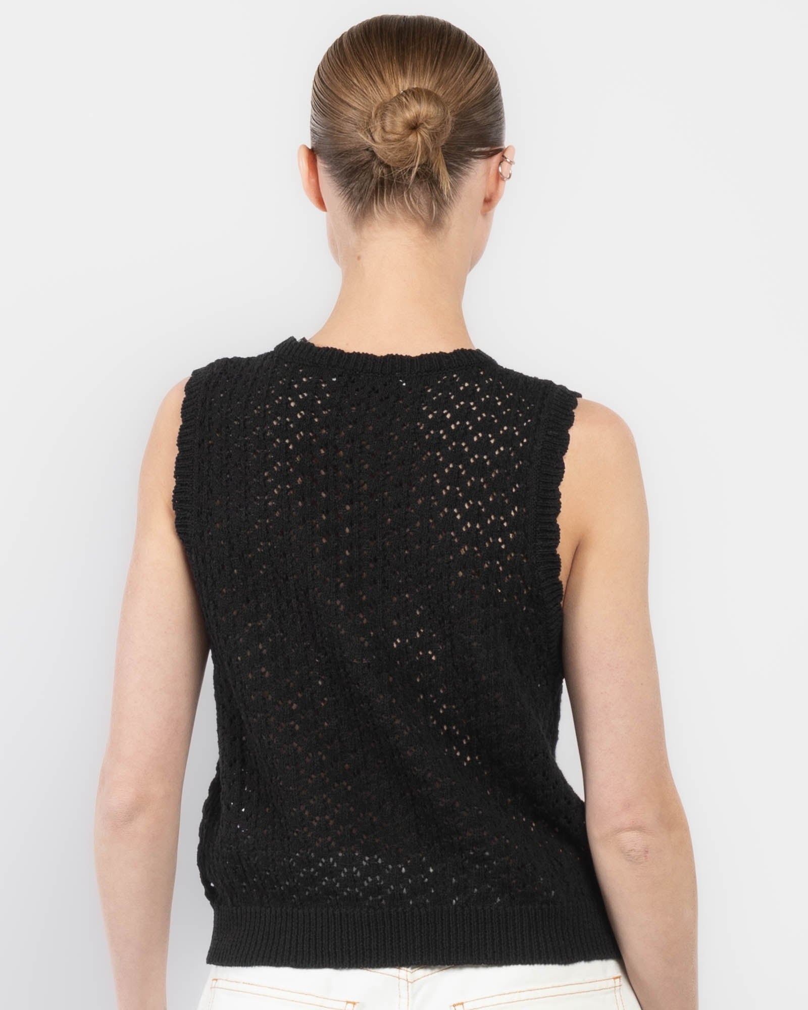 Crochet Open Vest