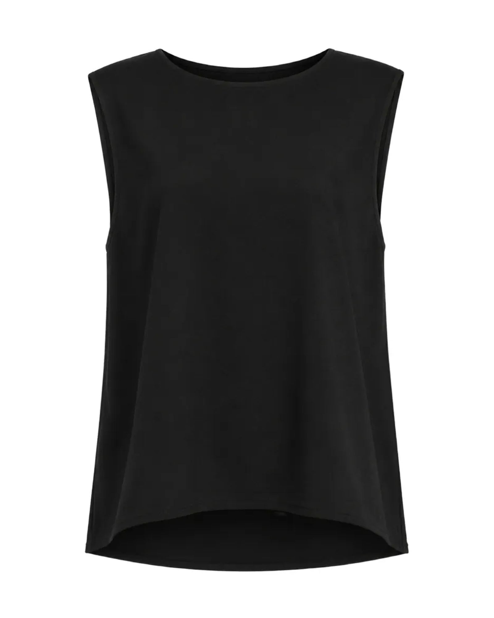 Silk Drape Back Top