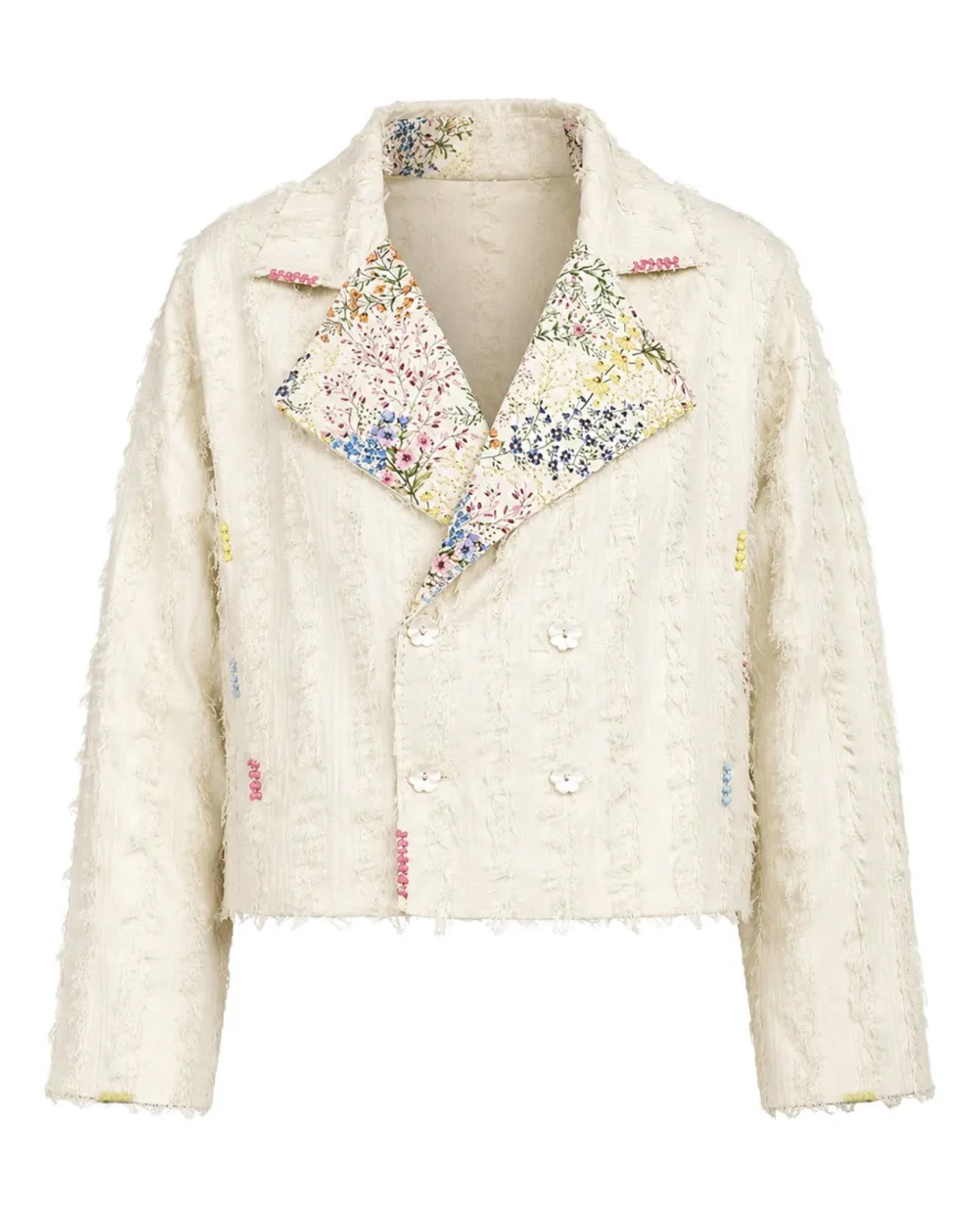 Embroidered Reversible Jacket