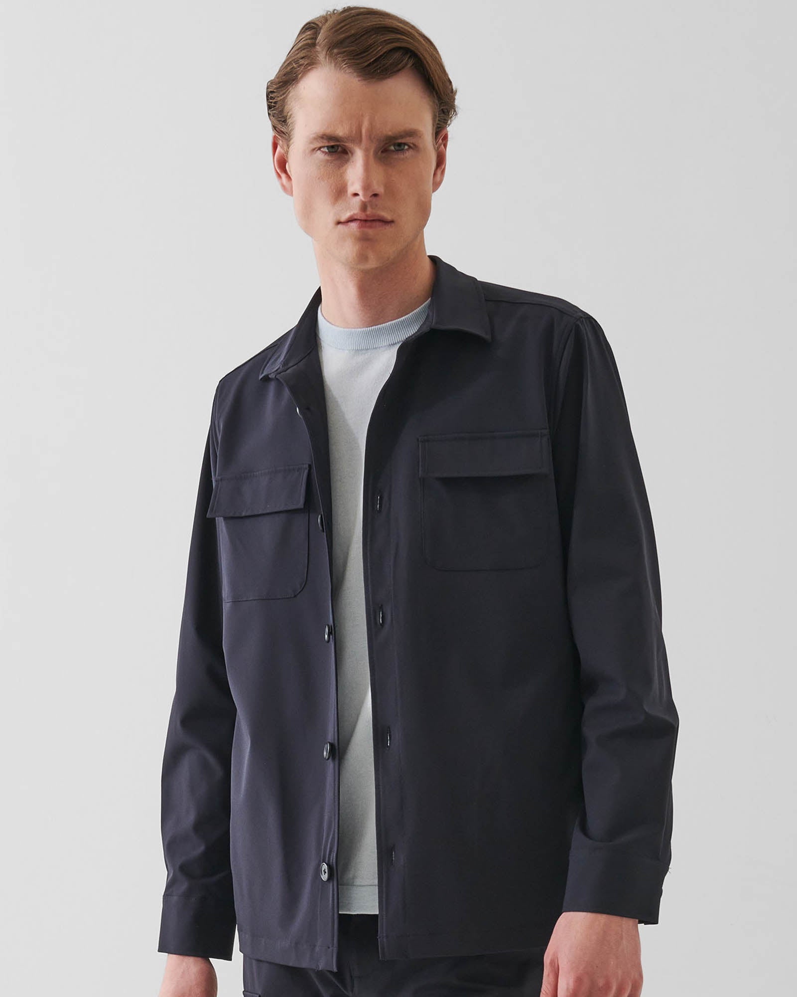 Veste chemise boutonnée