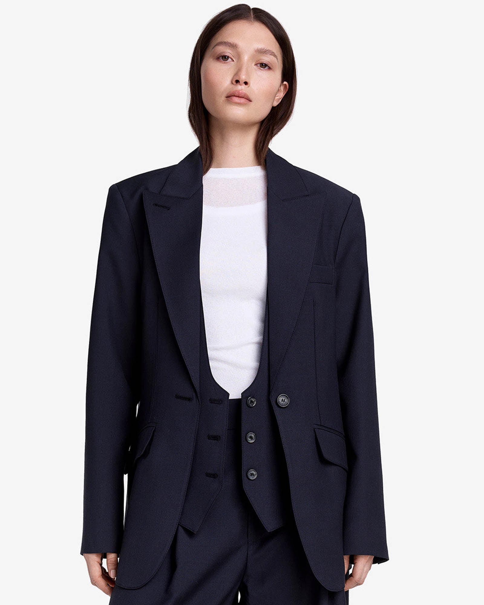 Oversized Layered Blazer