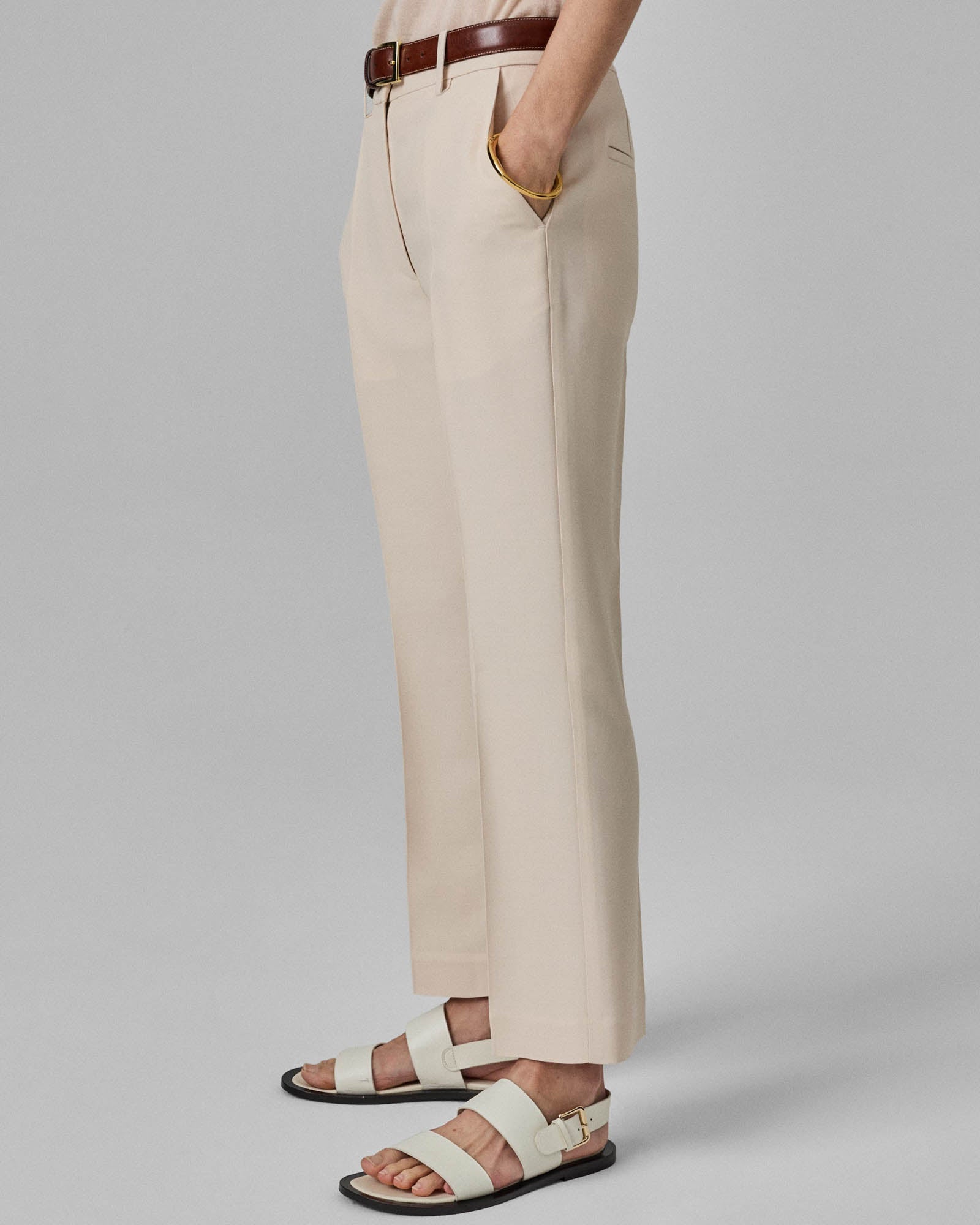 Cropped Flared Pant
