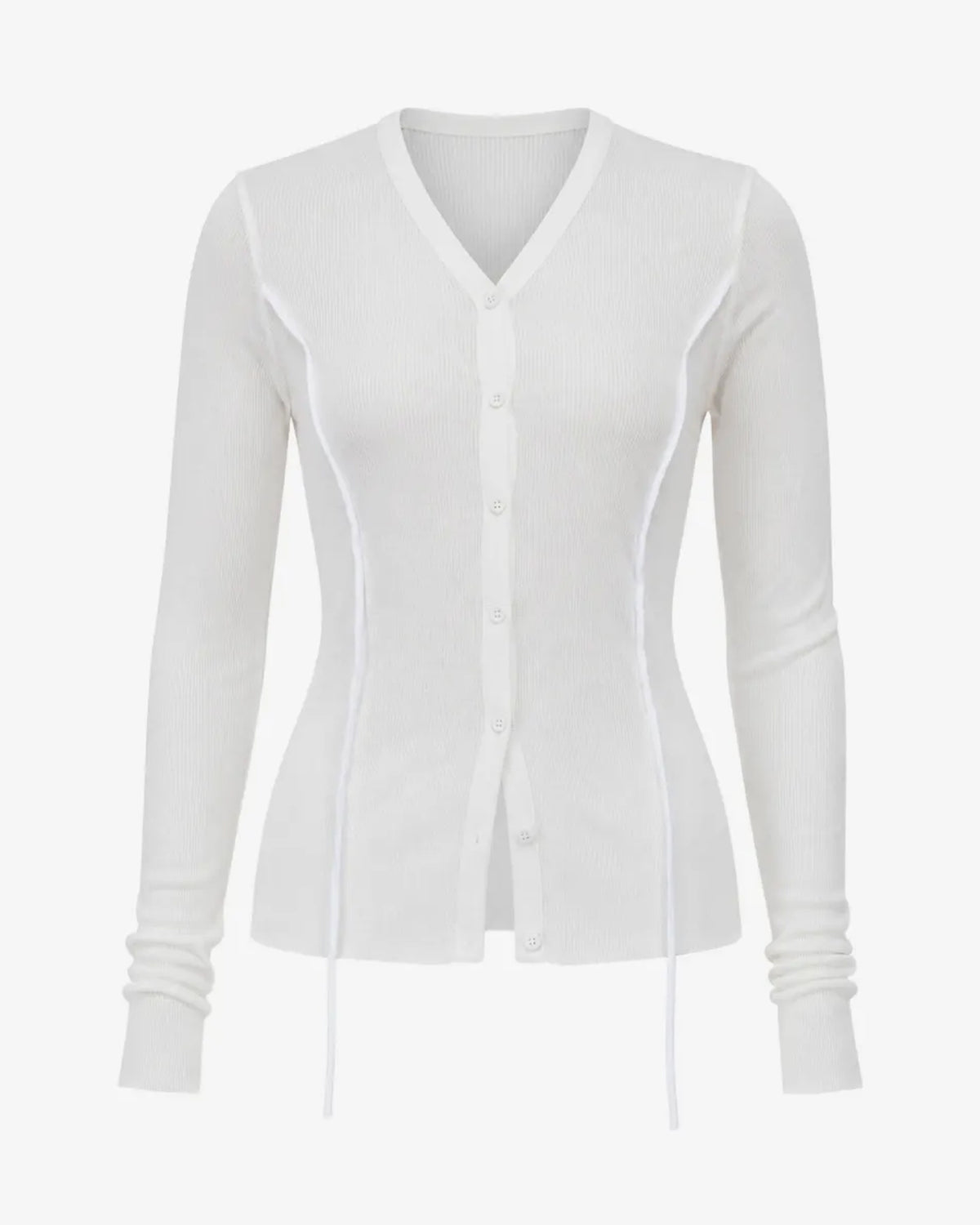 Chiffon Insert Cardigan