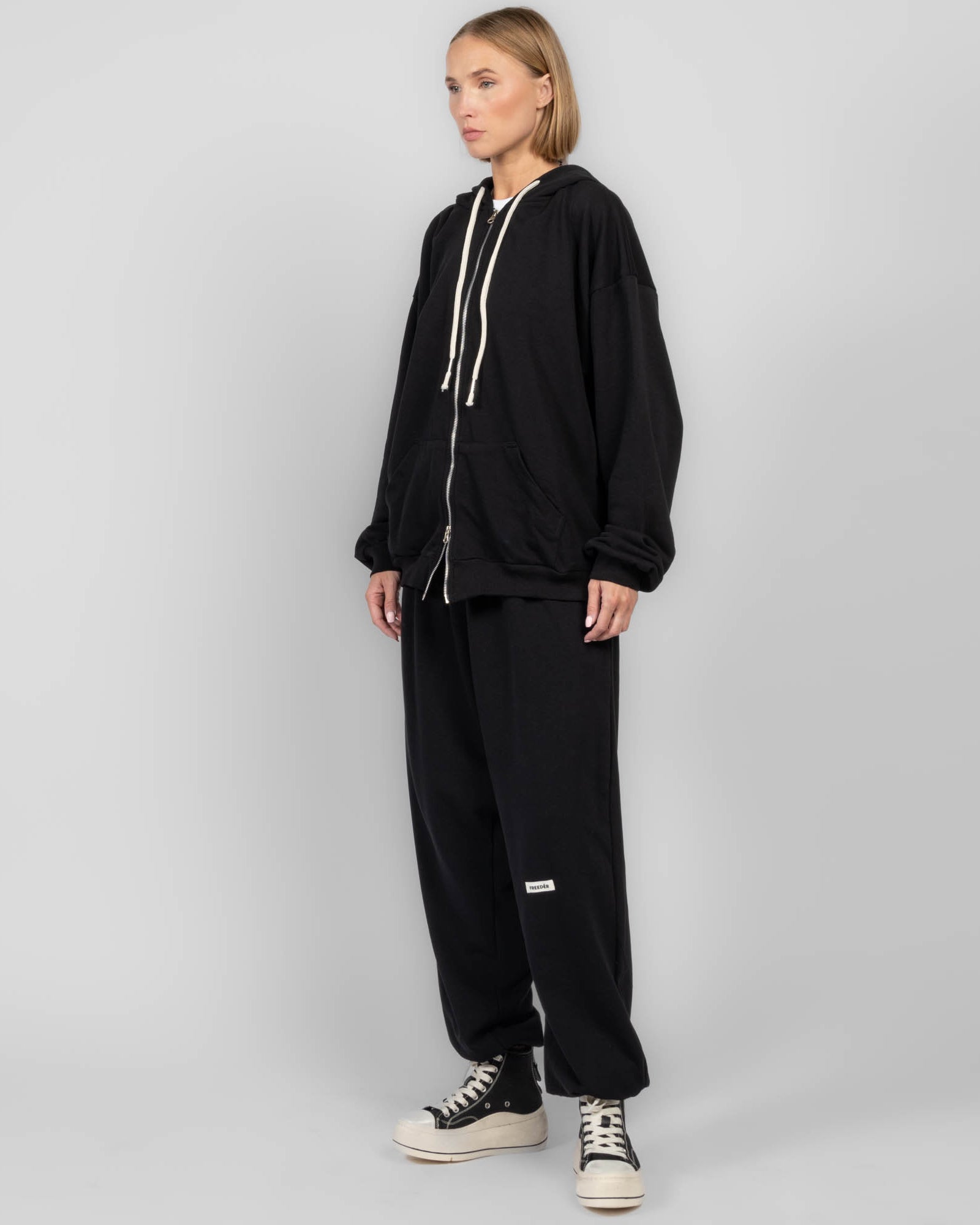 Oversized Zip Sweatshirt