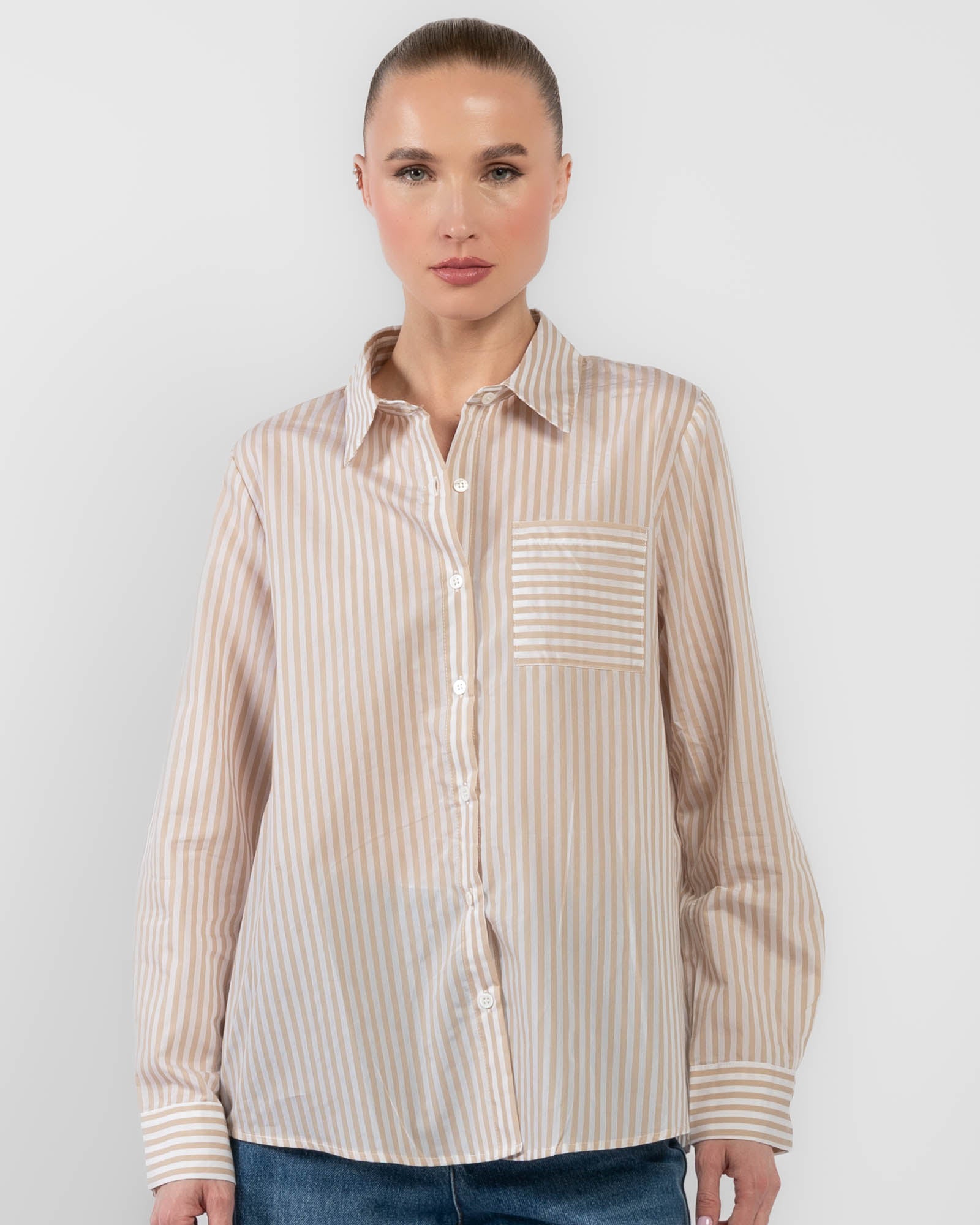 Chemise à rayures