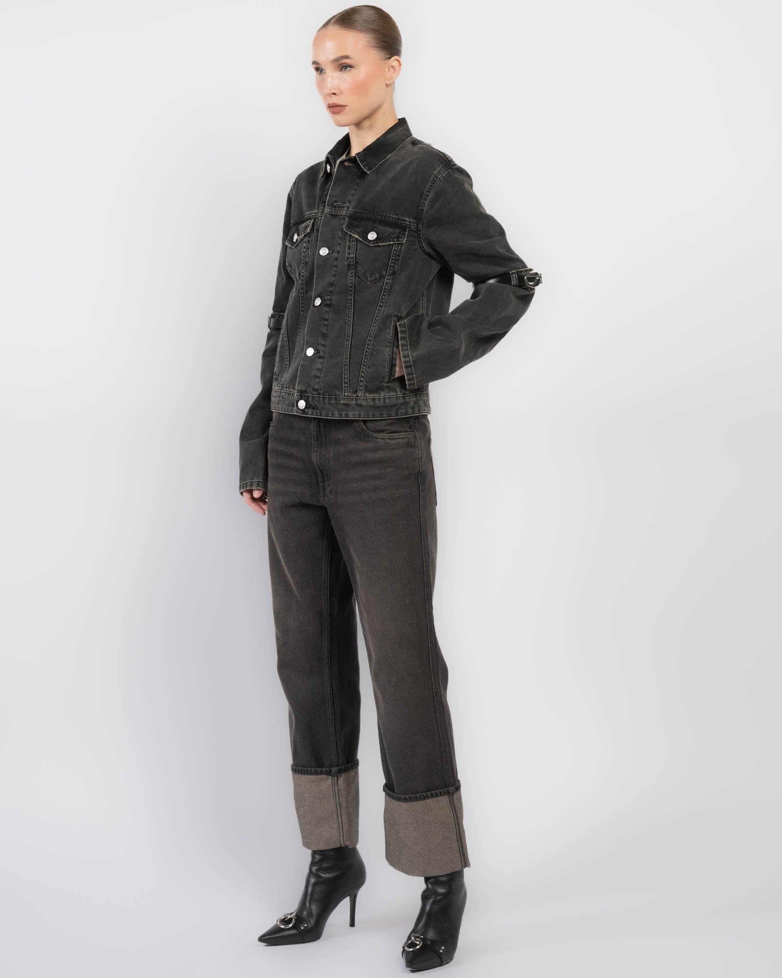Hybrid Denim Shirt Jacket