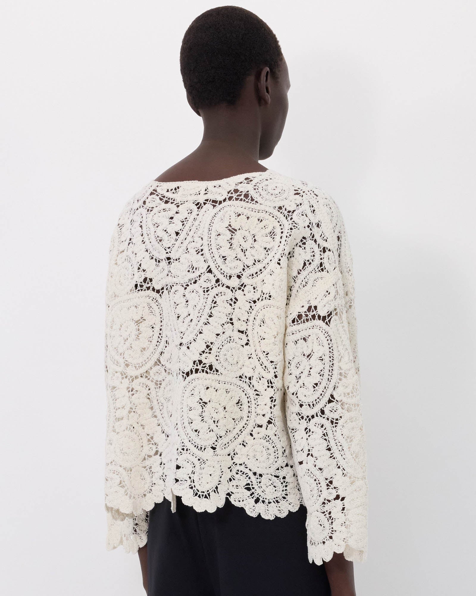 Arold Crochet Sweater