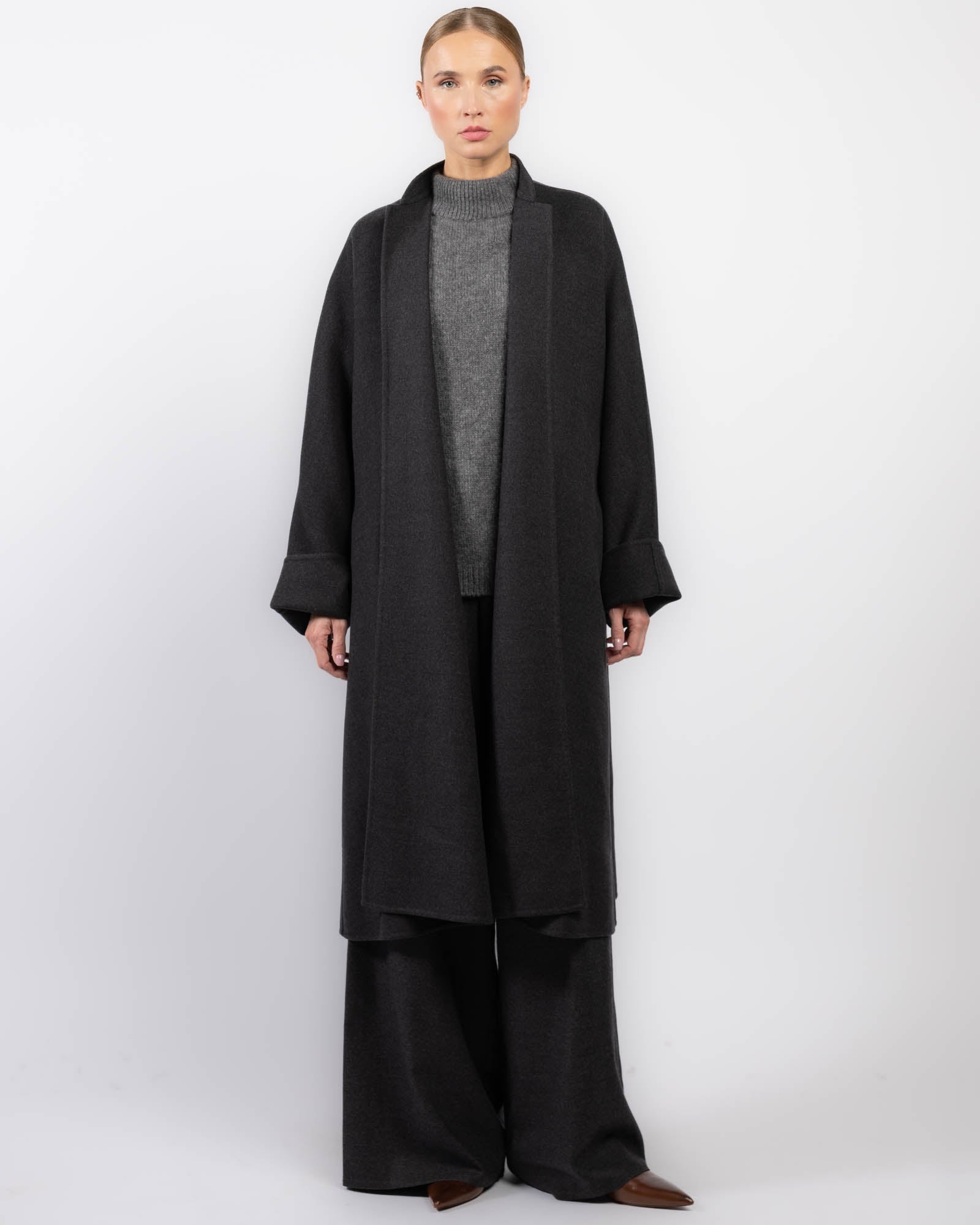 Doubleface Kimono Coat