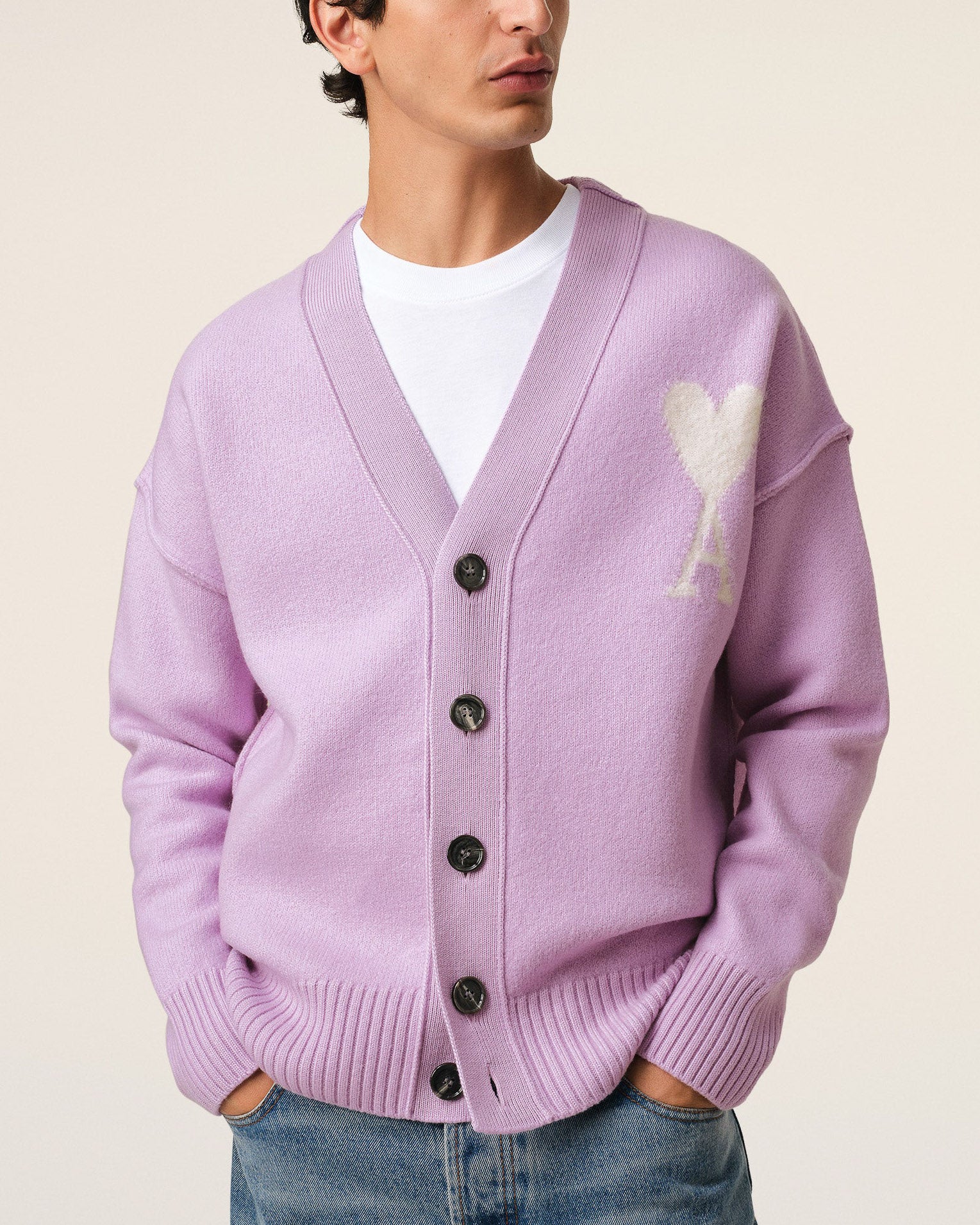 Off White Ami De Coeur Cardigan