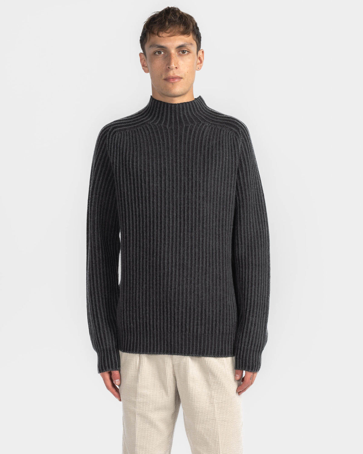 Foggy Mock Sweater