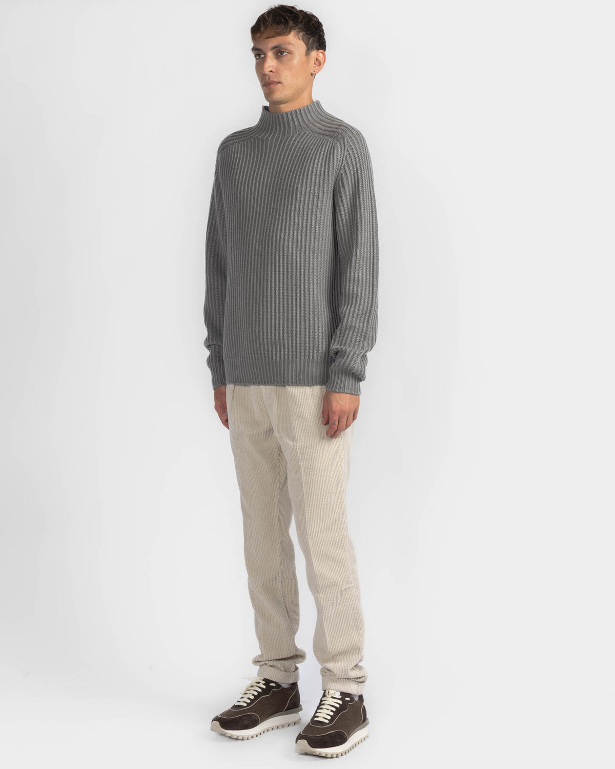 Foggy Mock Sweater
