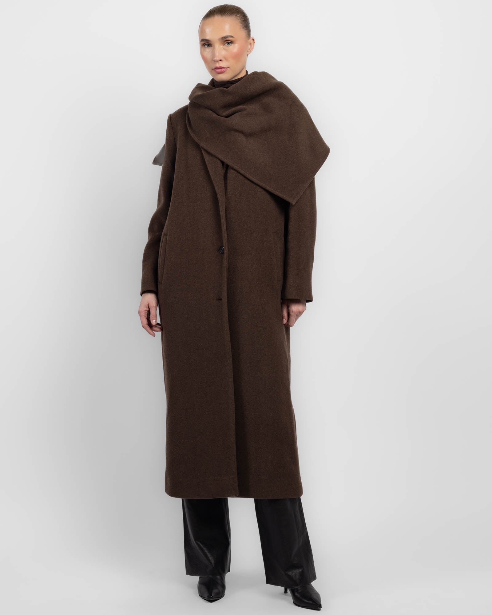 Manteau Clooney Man x Écharpe
