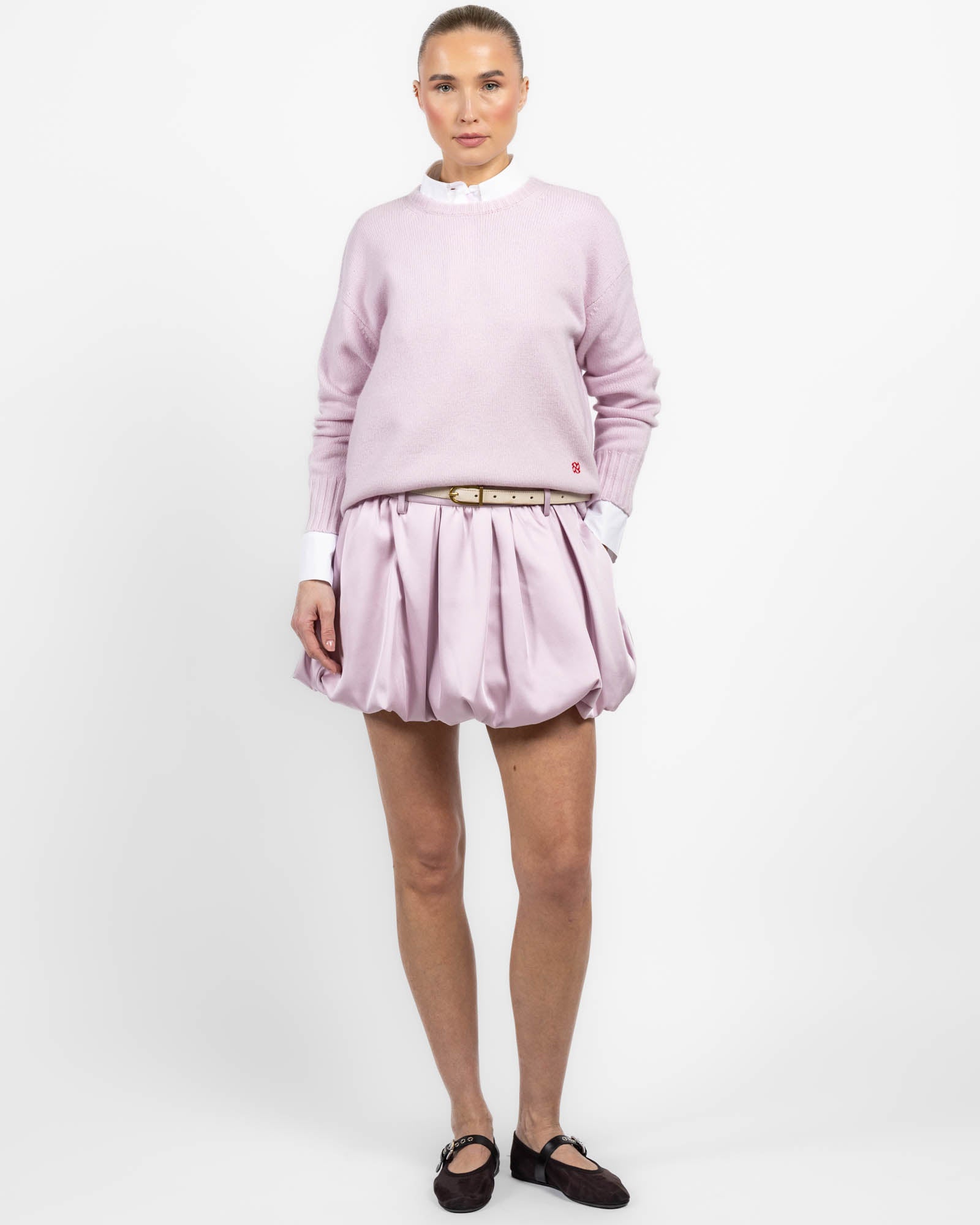 Shiny Statement Skirt