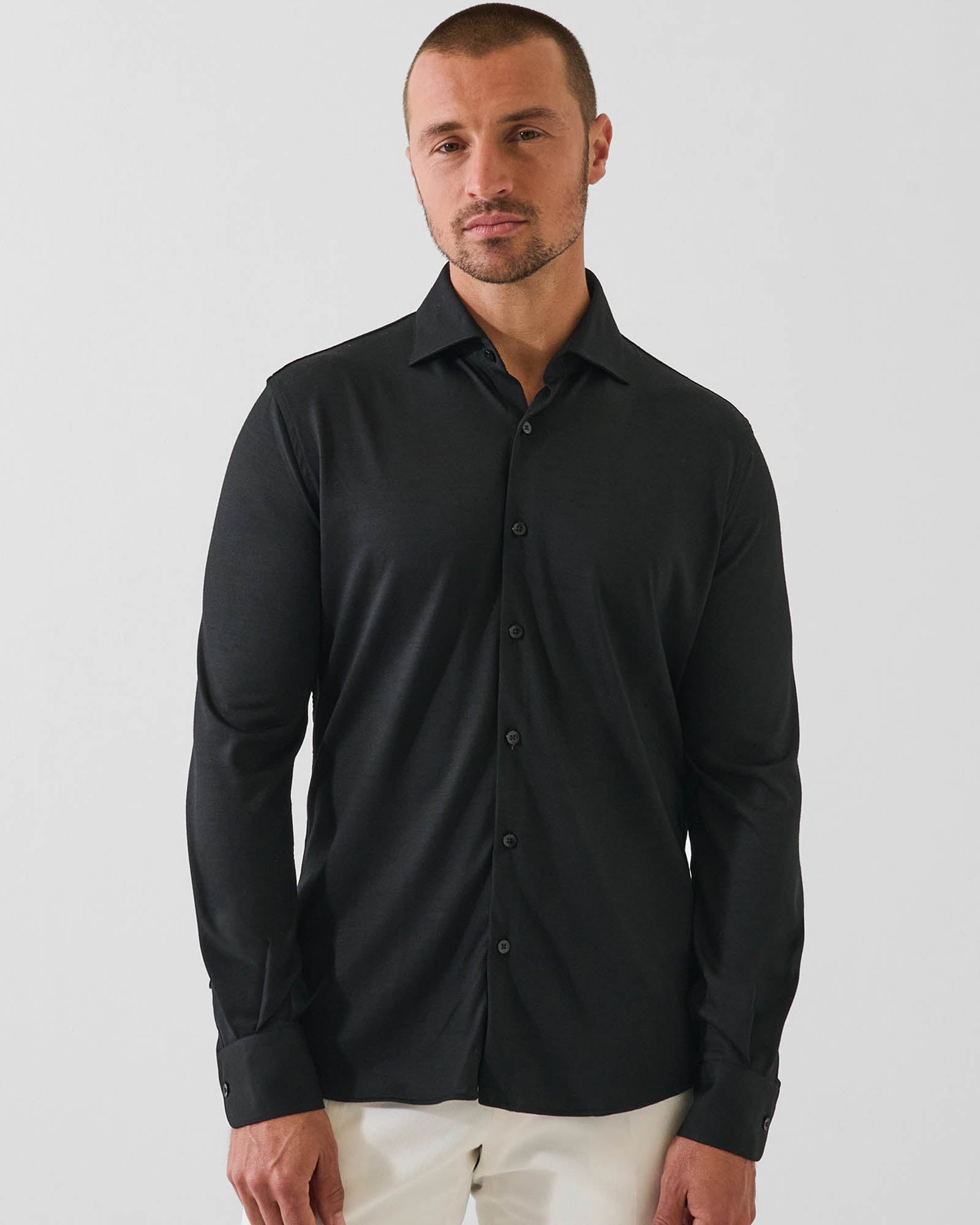 Long Wool Shirt