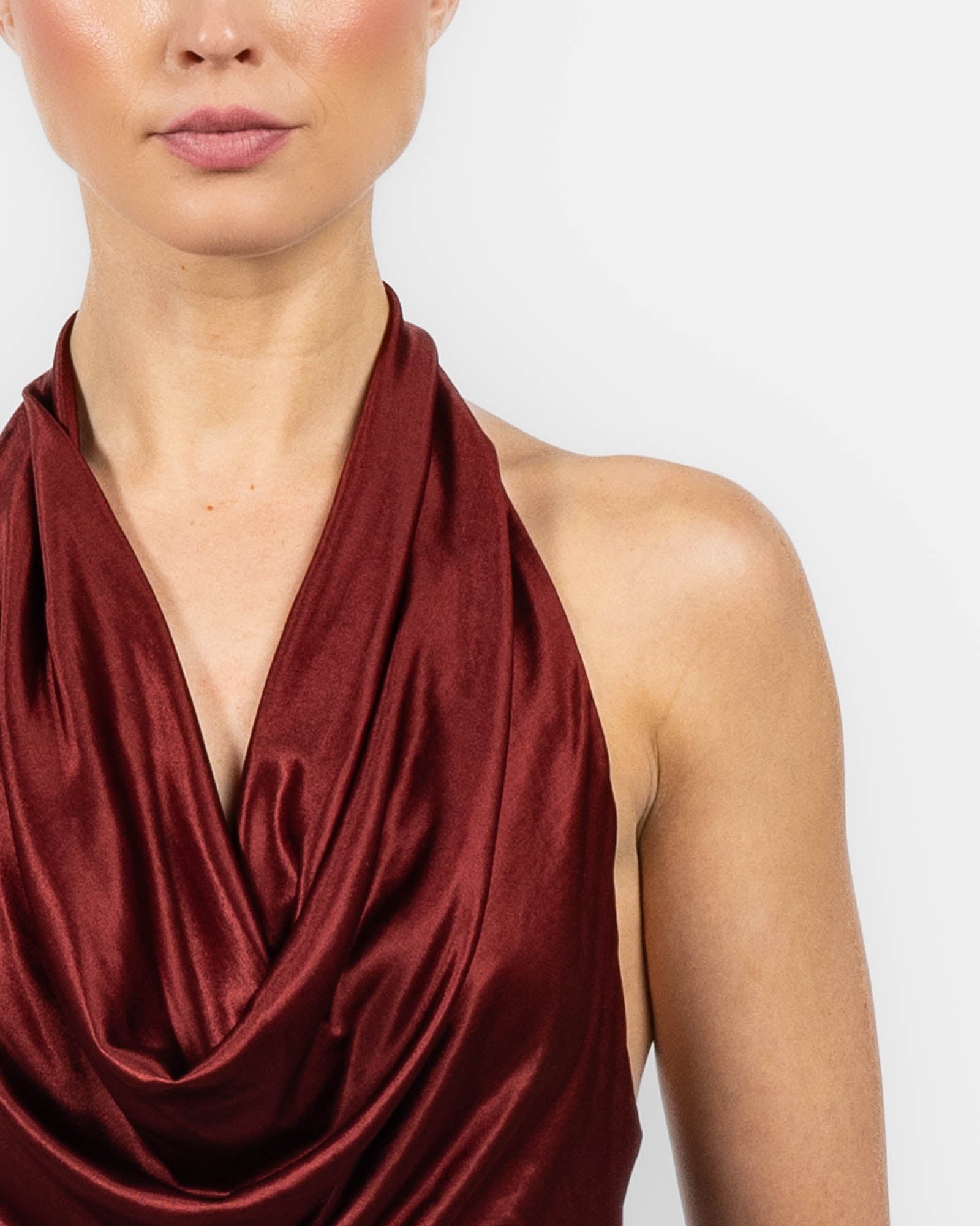 Ayanna Cowl Halter Top