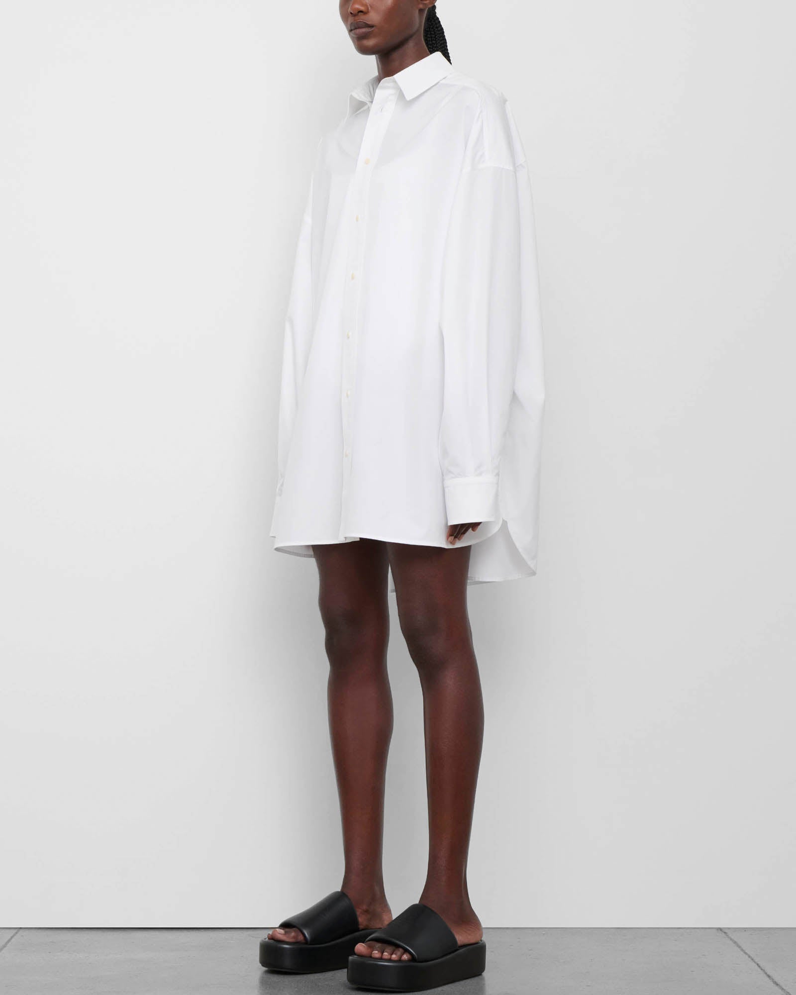 Oversized Shirt Dress