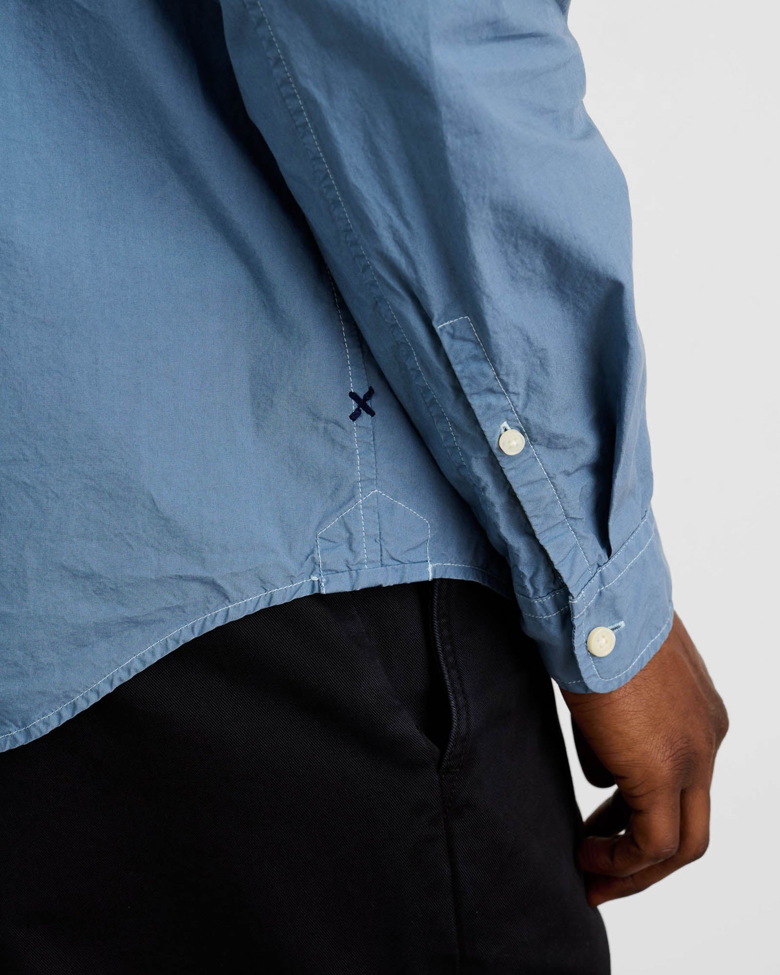 Chemise en popeline de papier