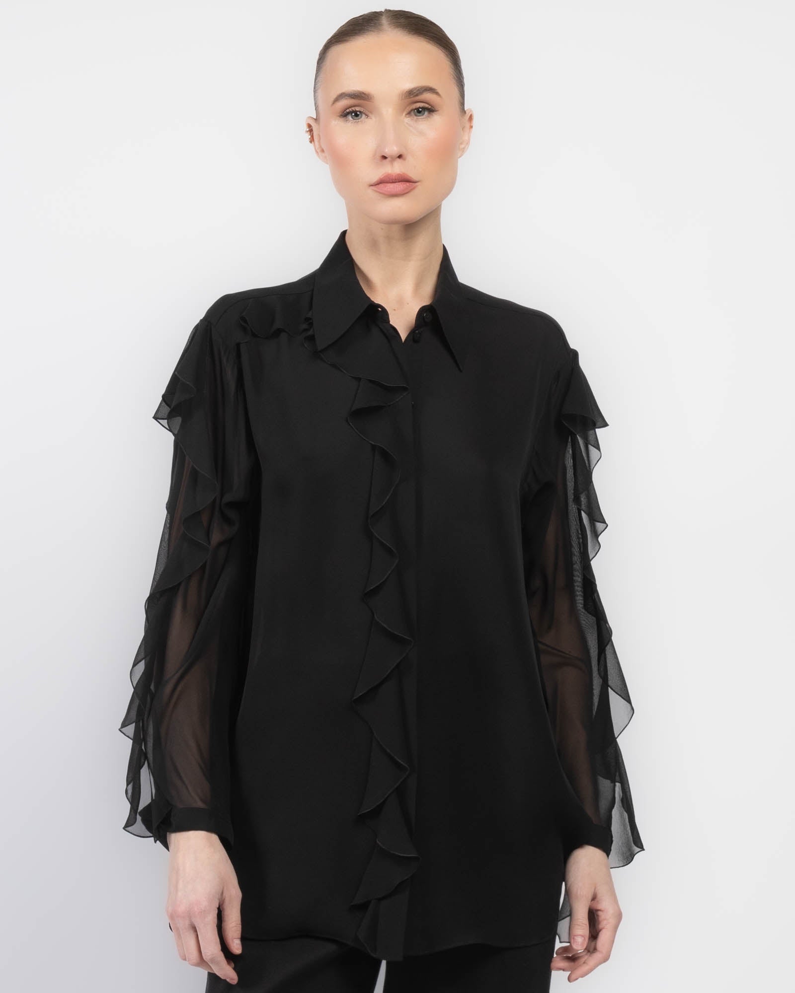 Sheer Twist I Blouse