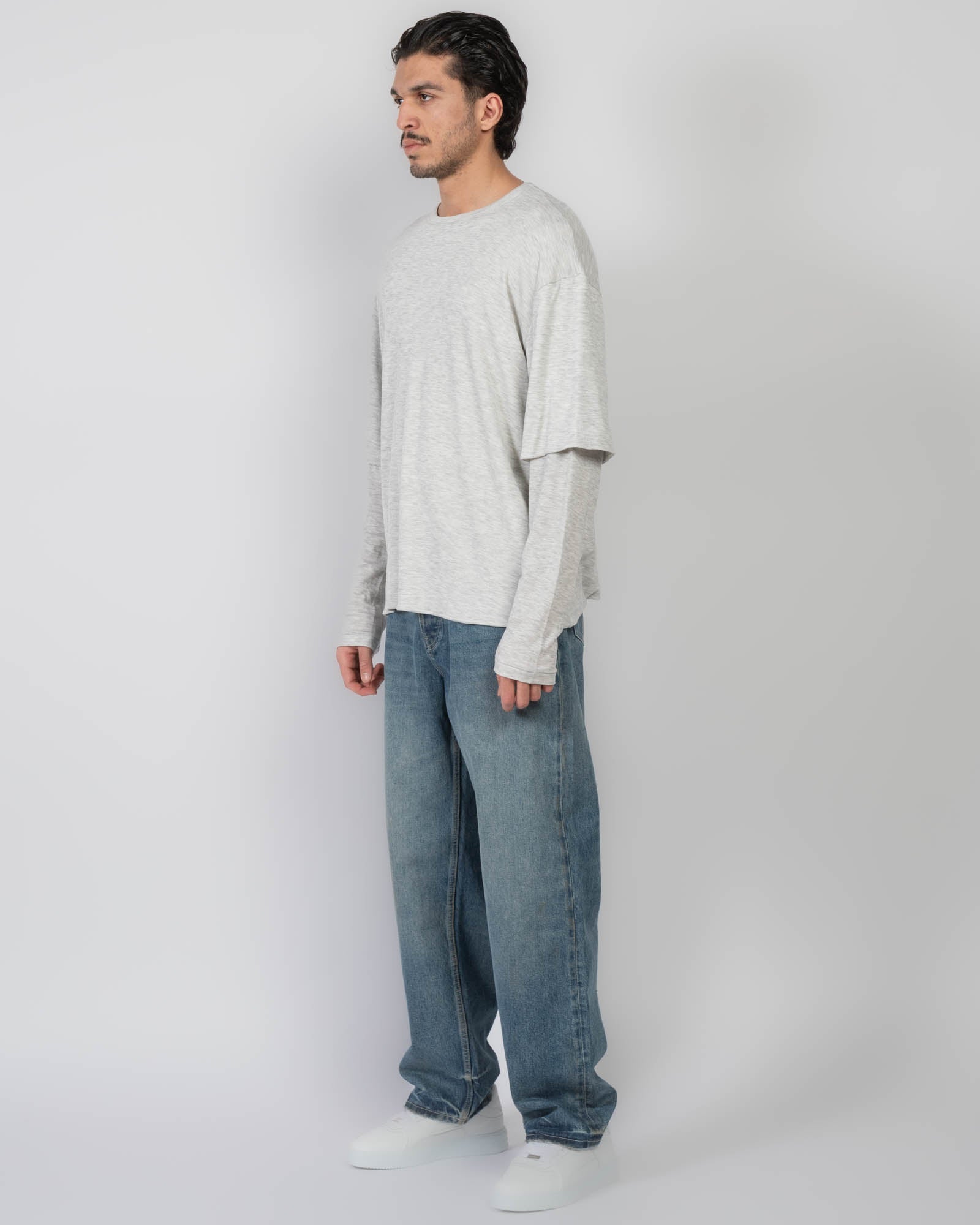 Rib Double Layer Tee