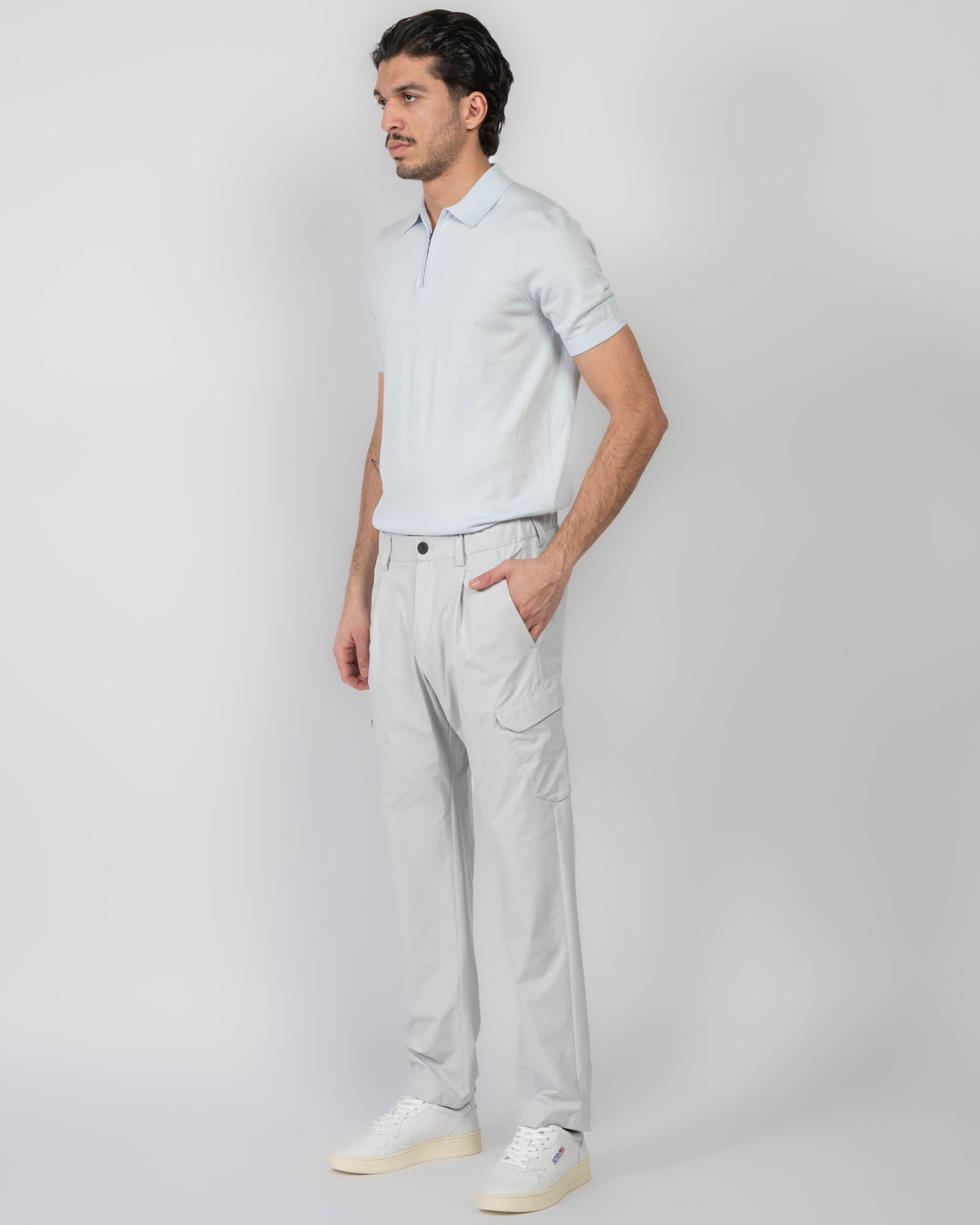 Nylon Cargo Pants