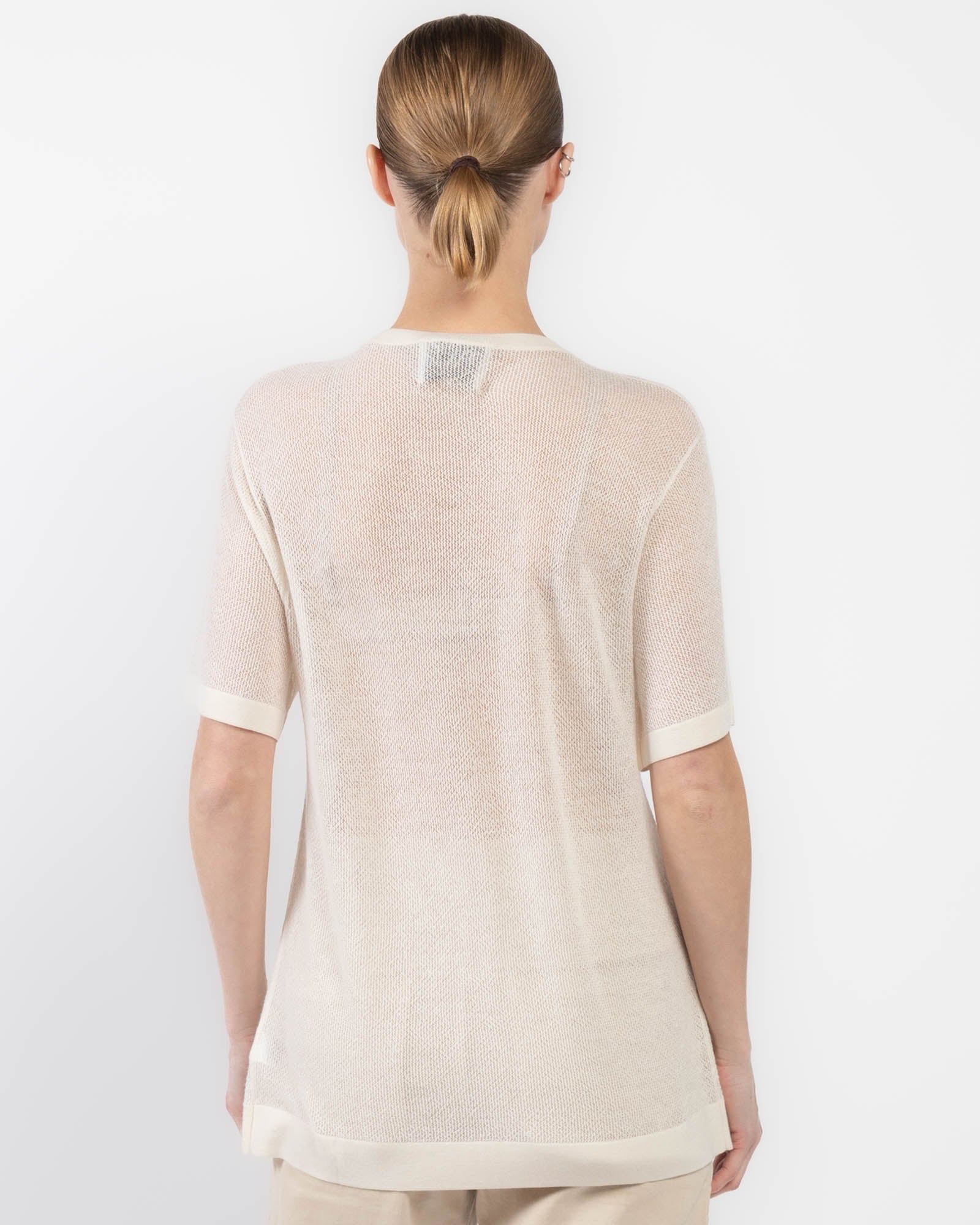 Pointelle Knit Big Boy Tee