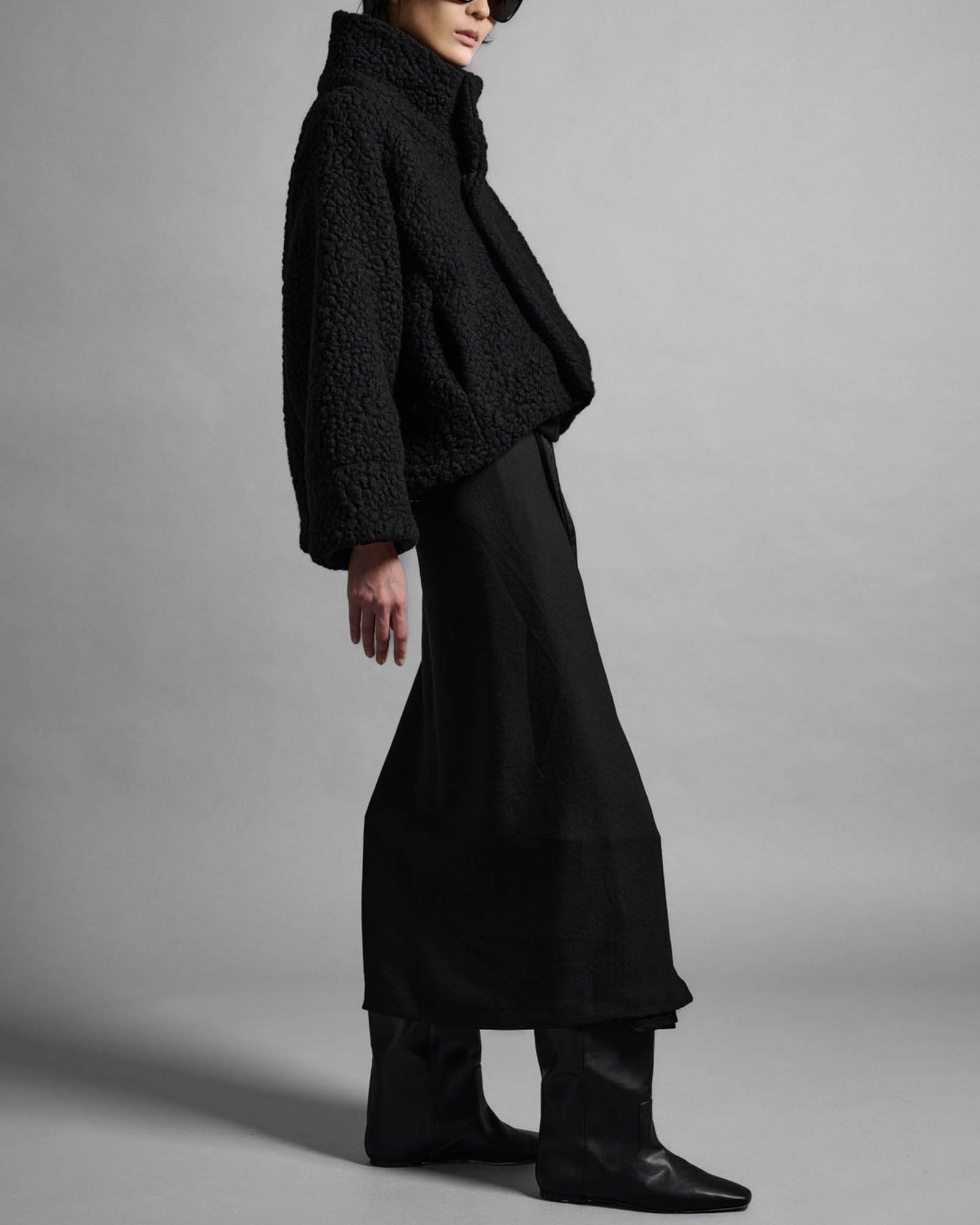 Milan Stand Collar Coat