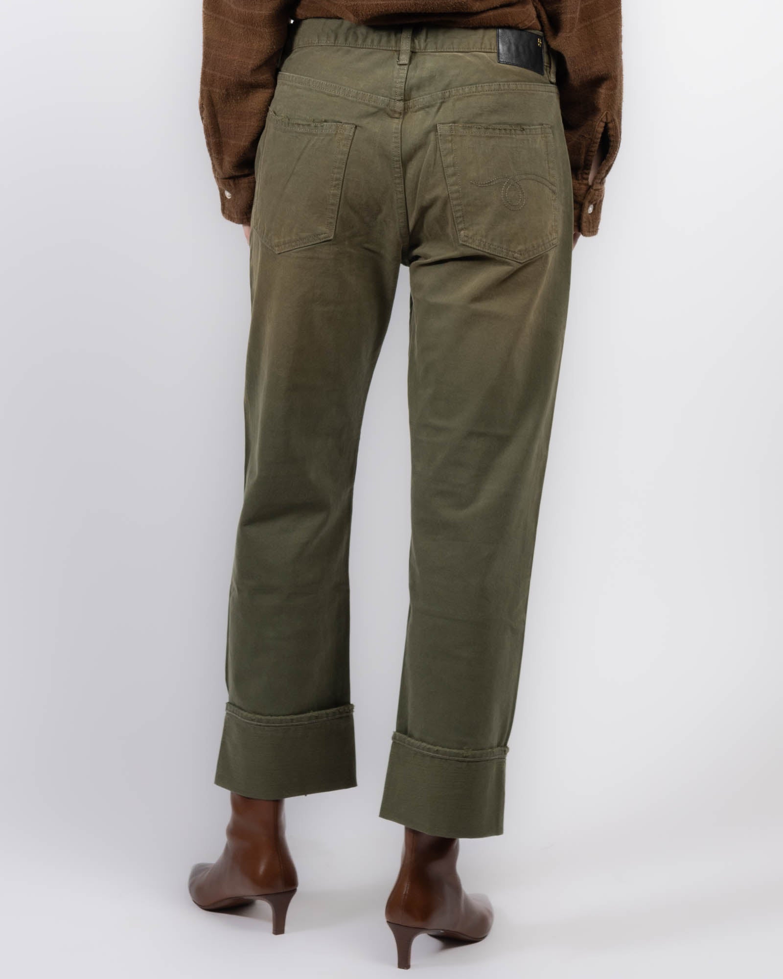 Cuff Boyfriend Jeans