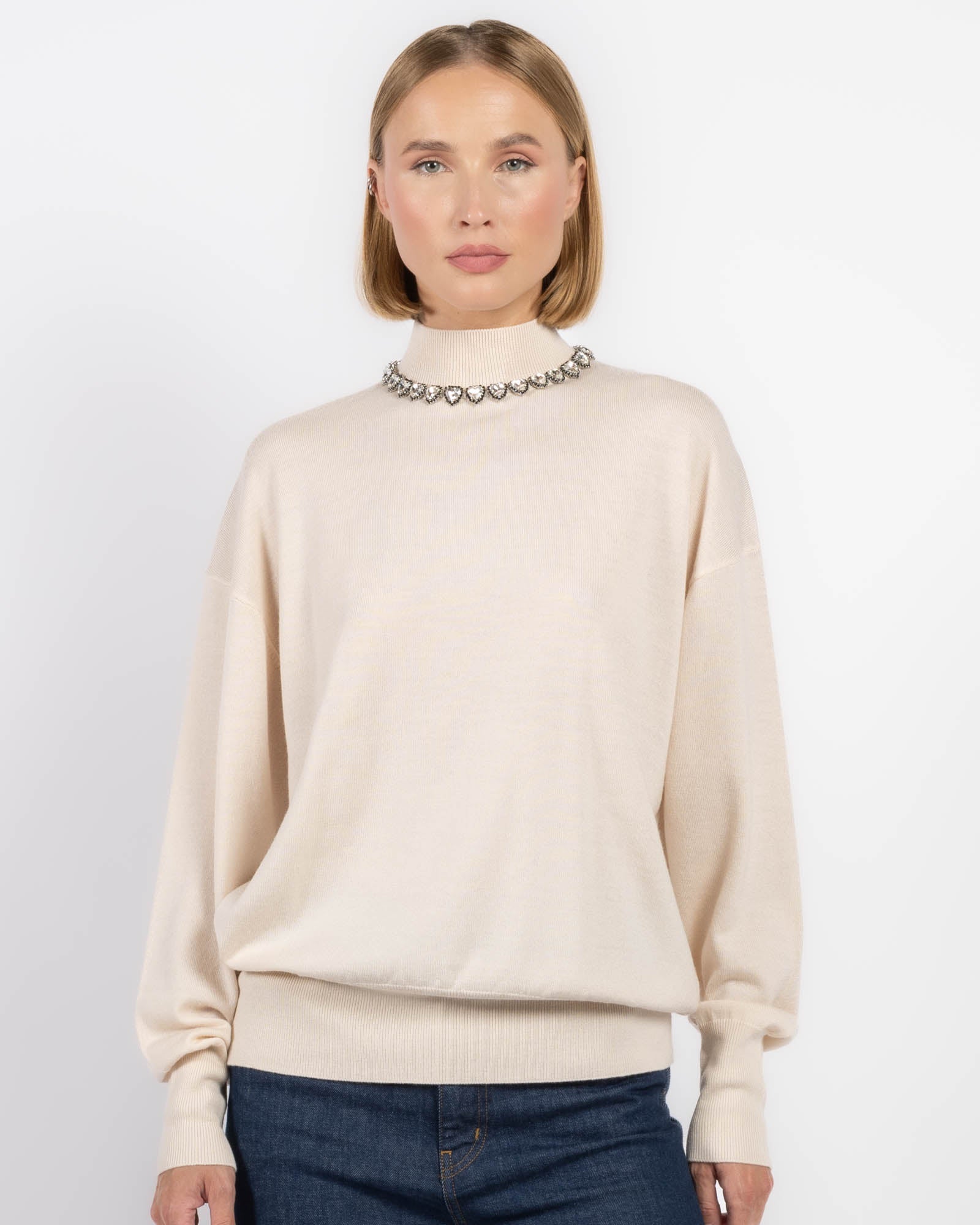 Embellished Sweater