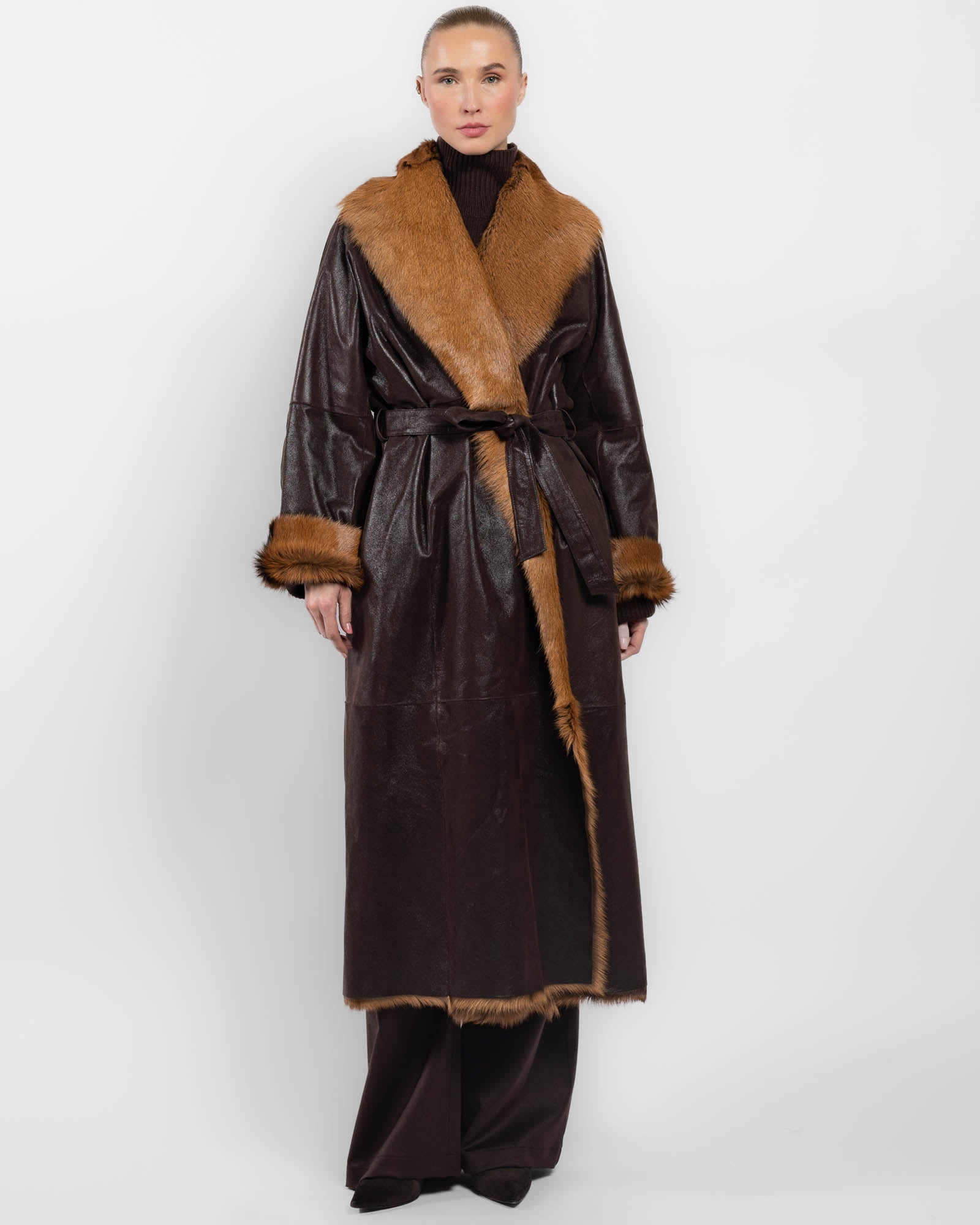 Leather Coat