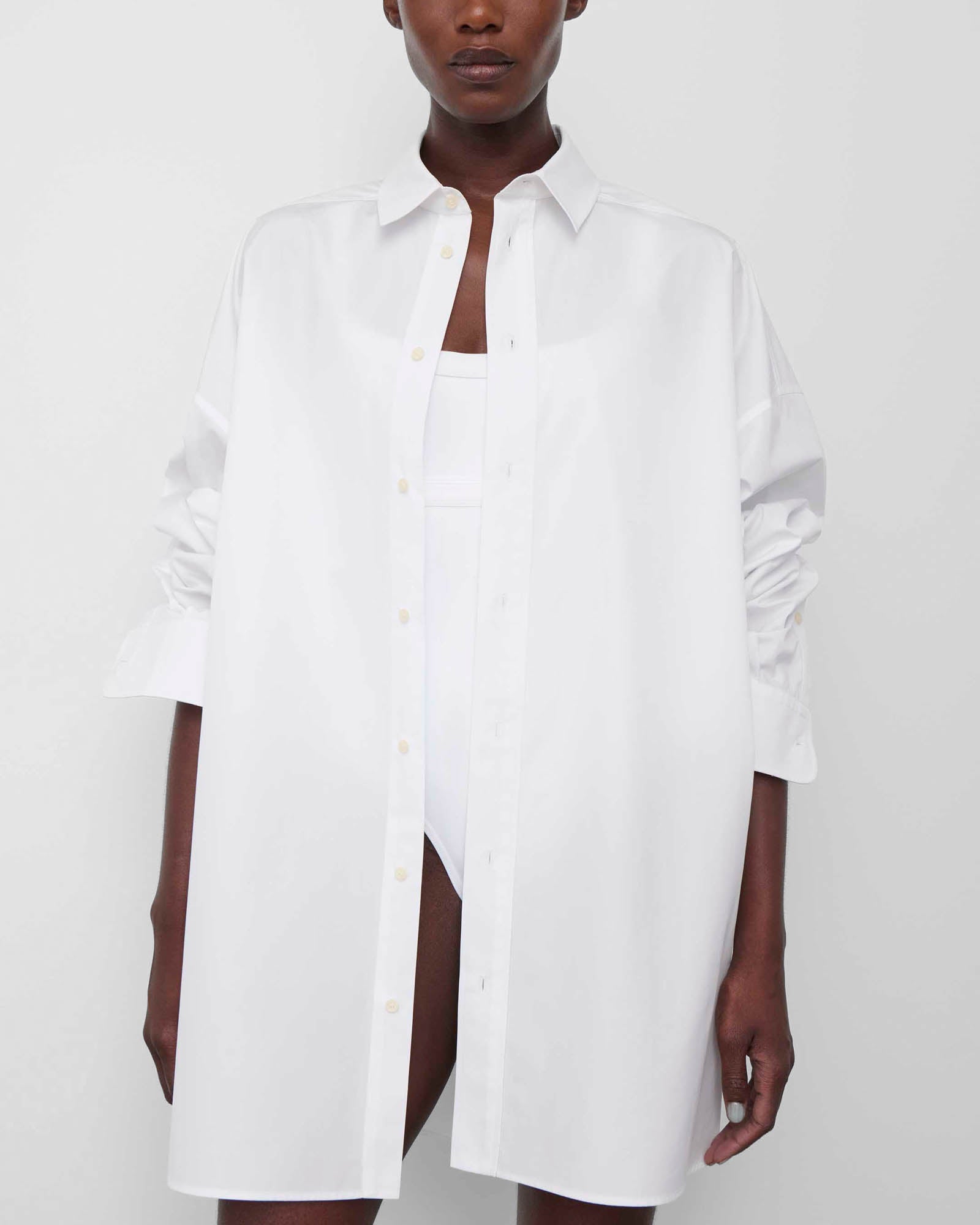 Oversized Shirt Dress