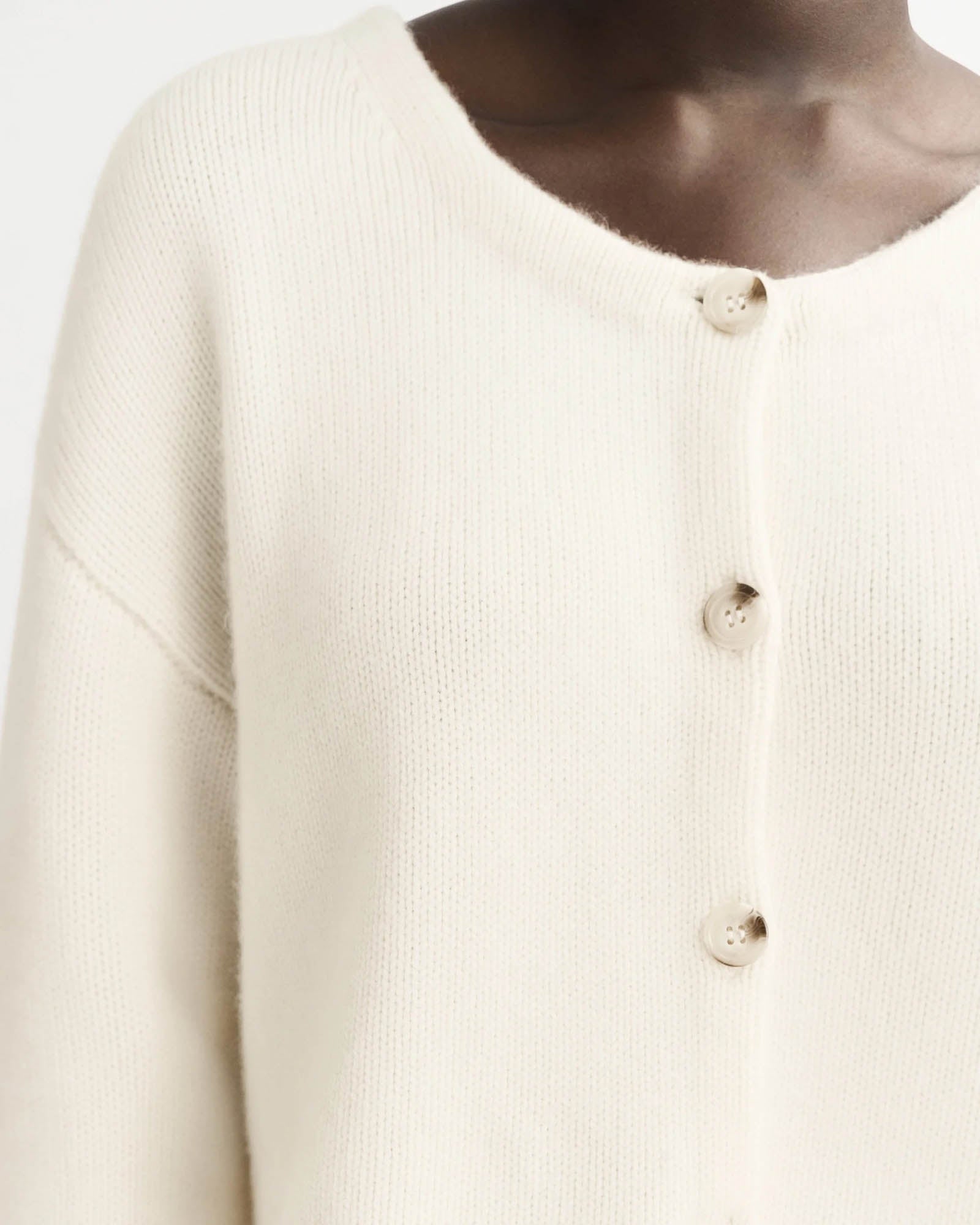 Cashmere Short Cardigan