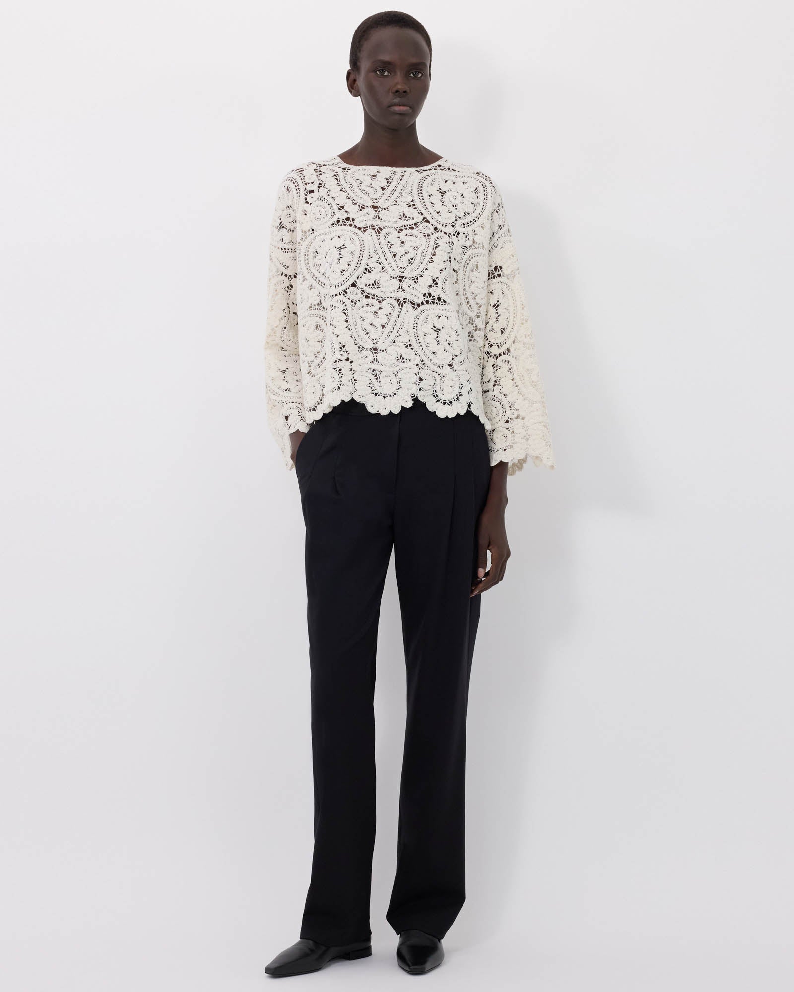 Arold Crochet Sweater