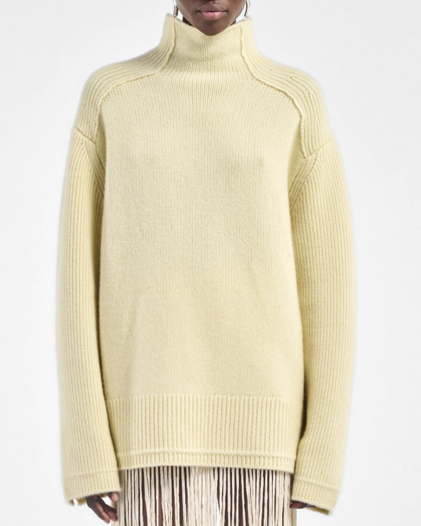 Button Mock Sweater