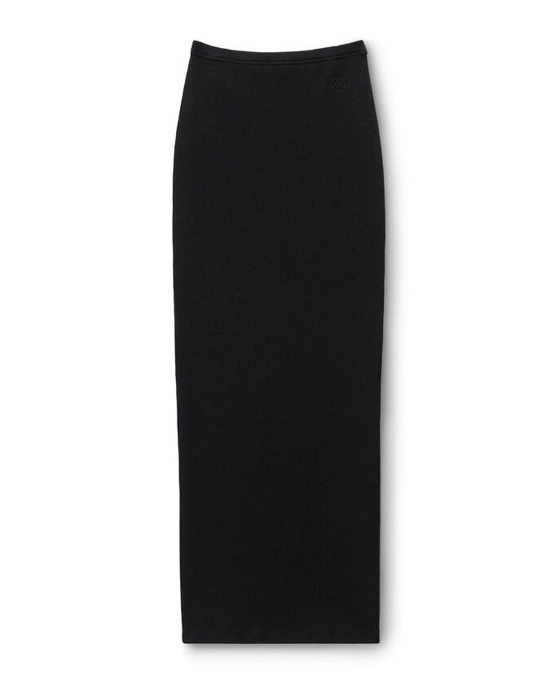 Maxi Skirt With Embossed Logo