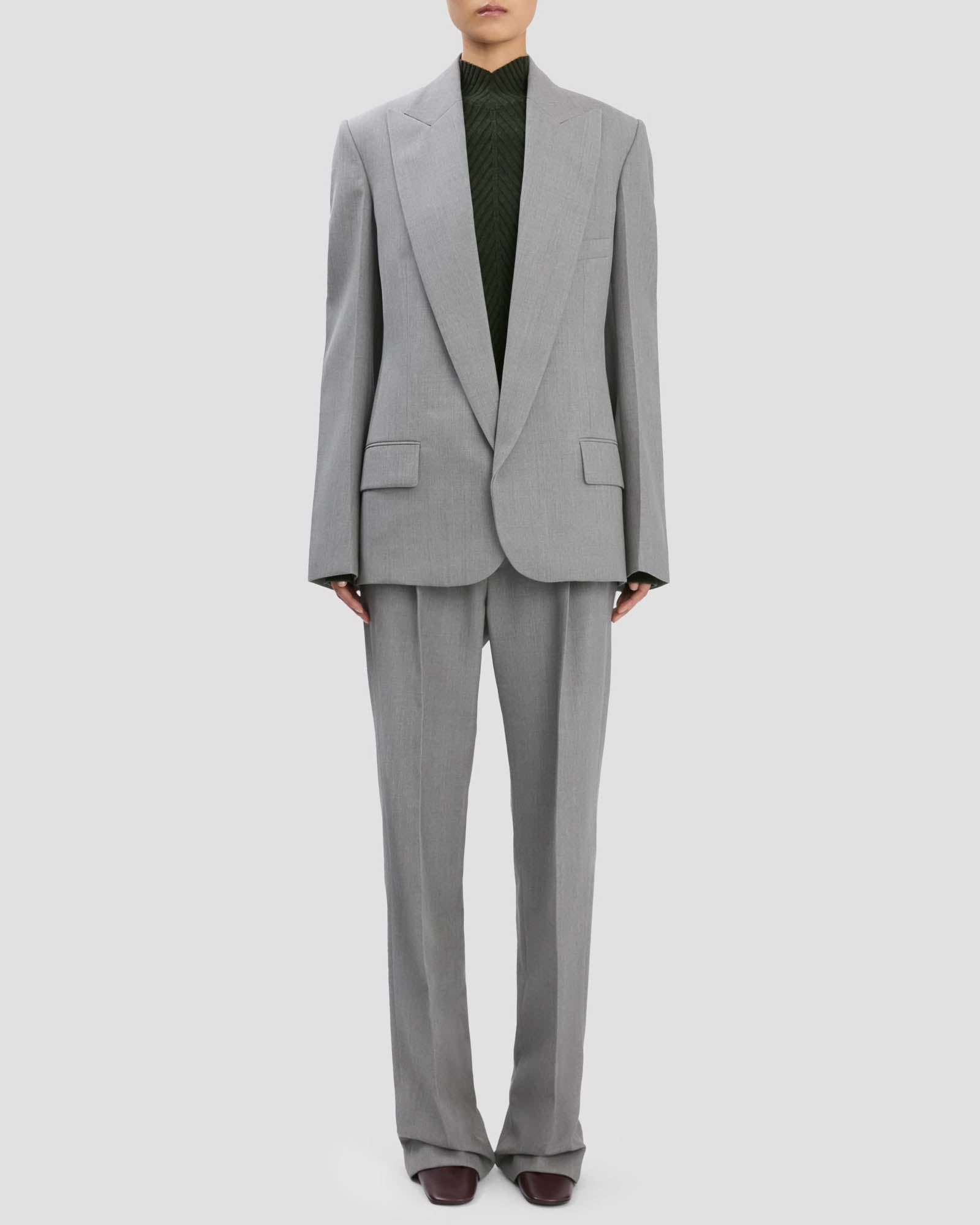 Sculptural Sleeve Jacket