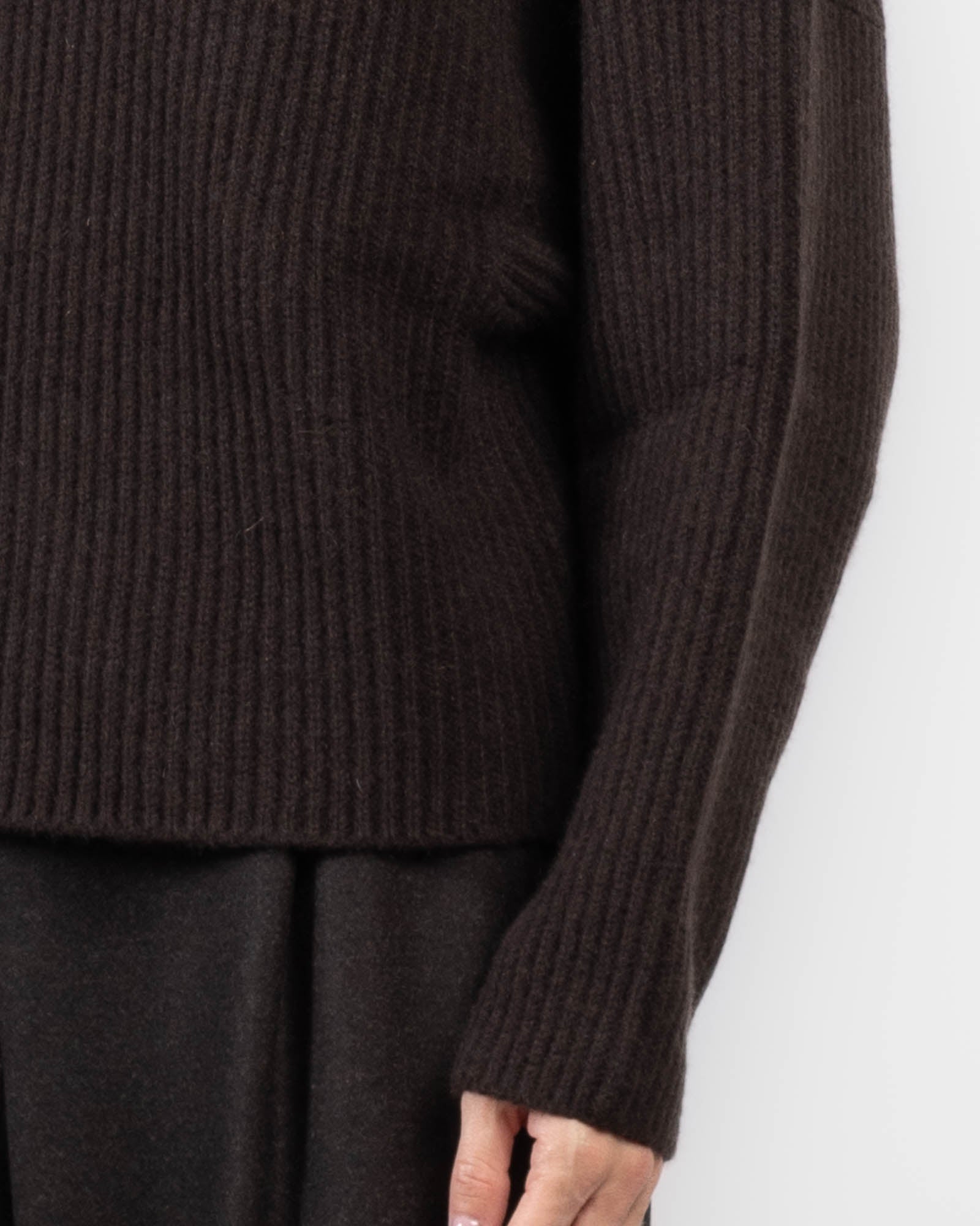 Batwing Turtleneck Sweater