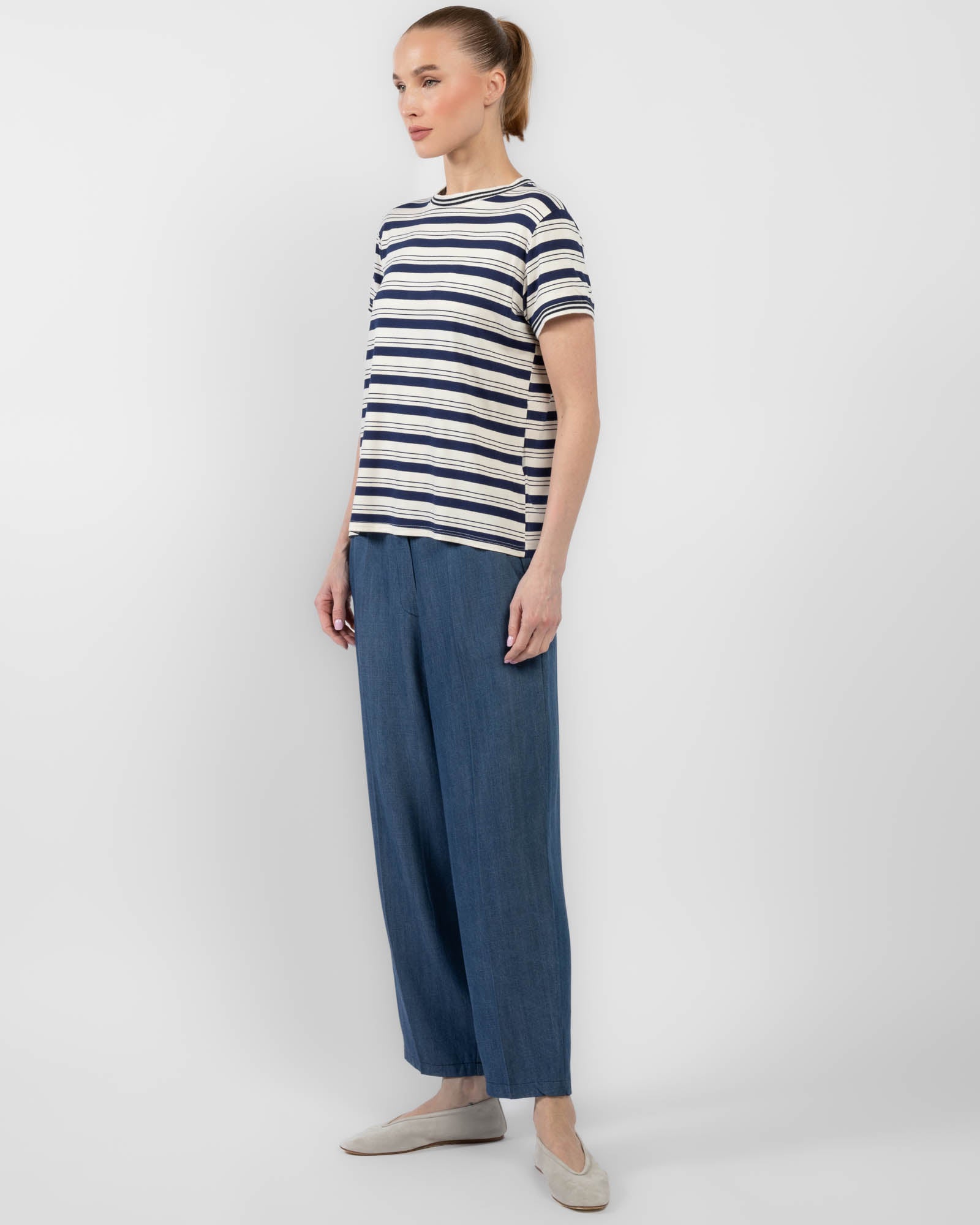 Stripe Crew Top