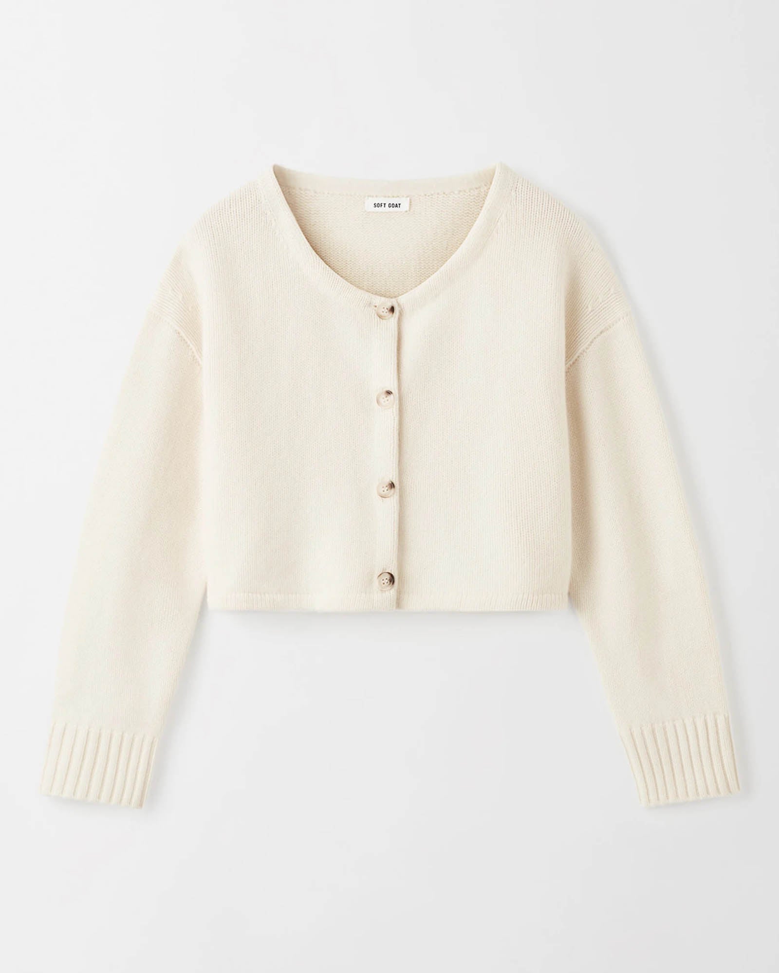 Cashmere Short Cardigan