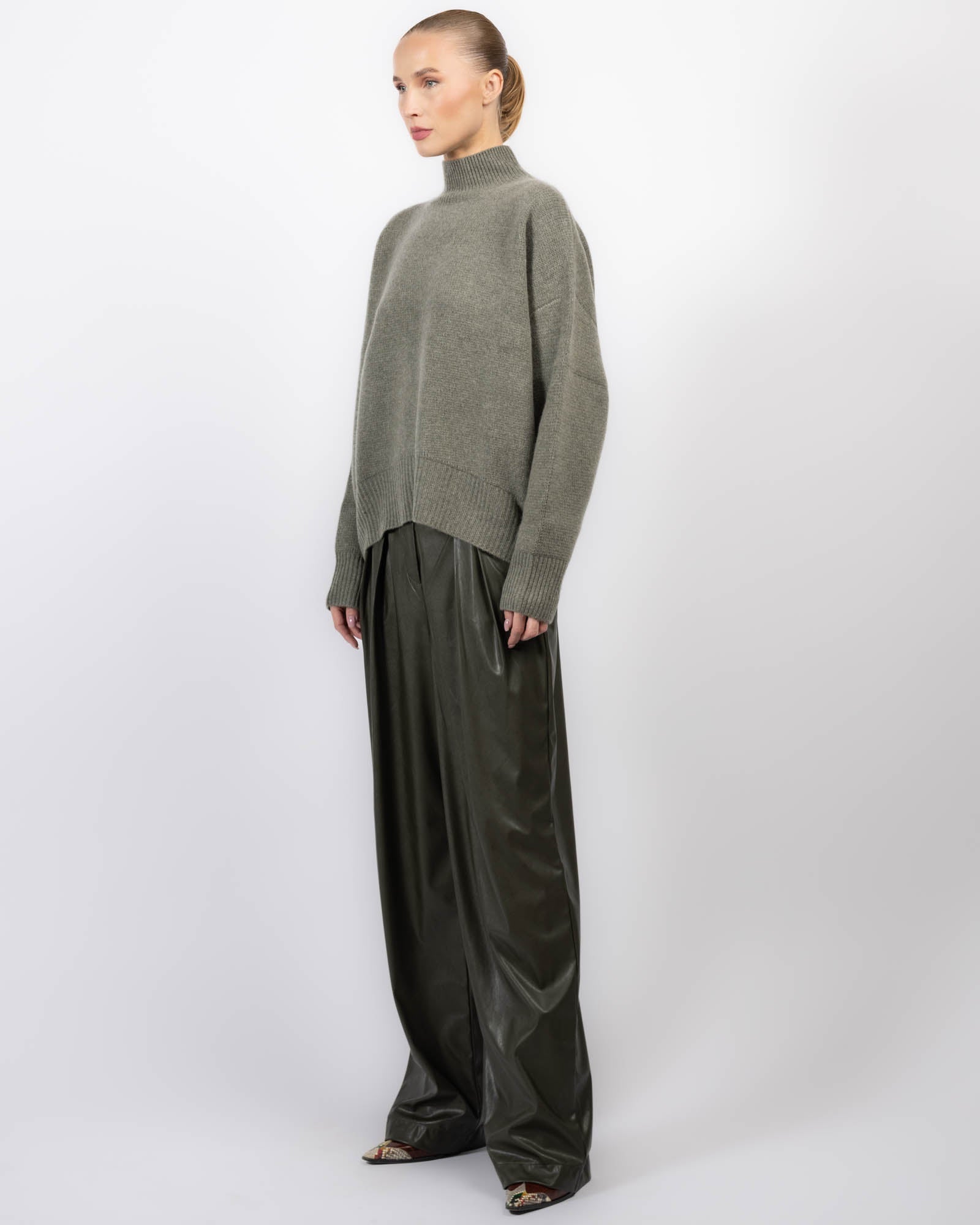 Nantes Mock Neck Sweater