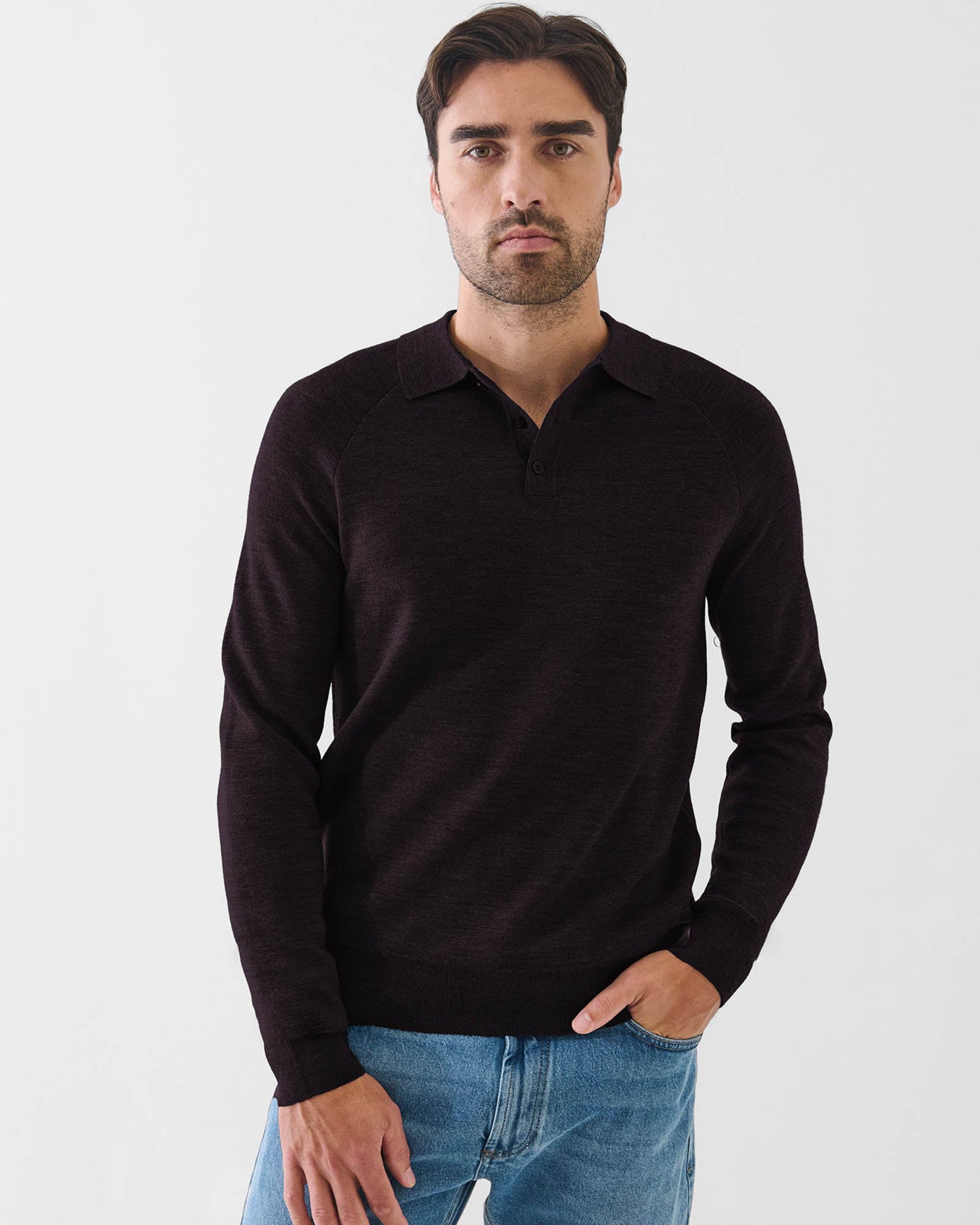 16 Gauge Double Face Button Polo